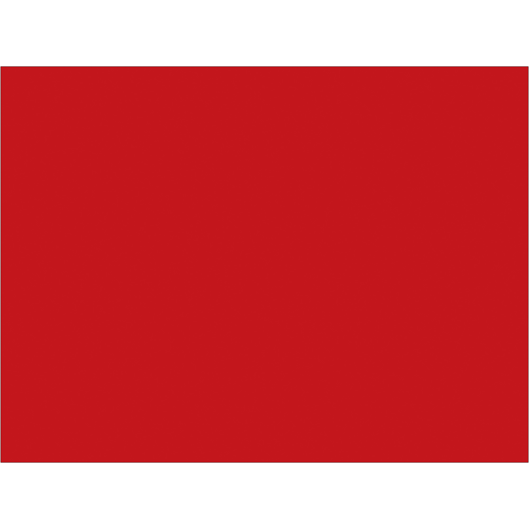 Tape Logic® Inventory Rectangle Labels, 3" x 4", Red, 500/Roll