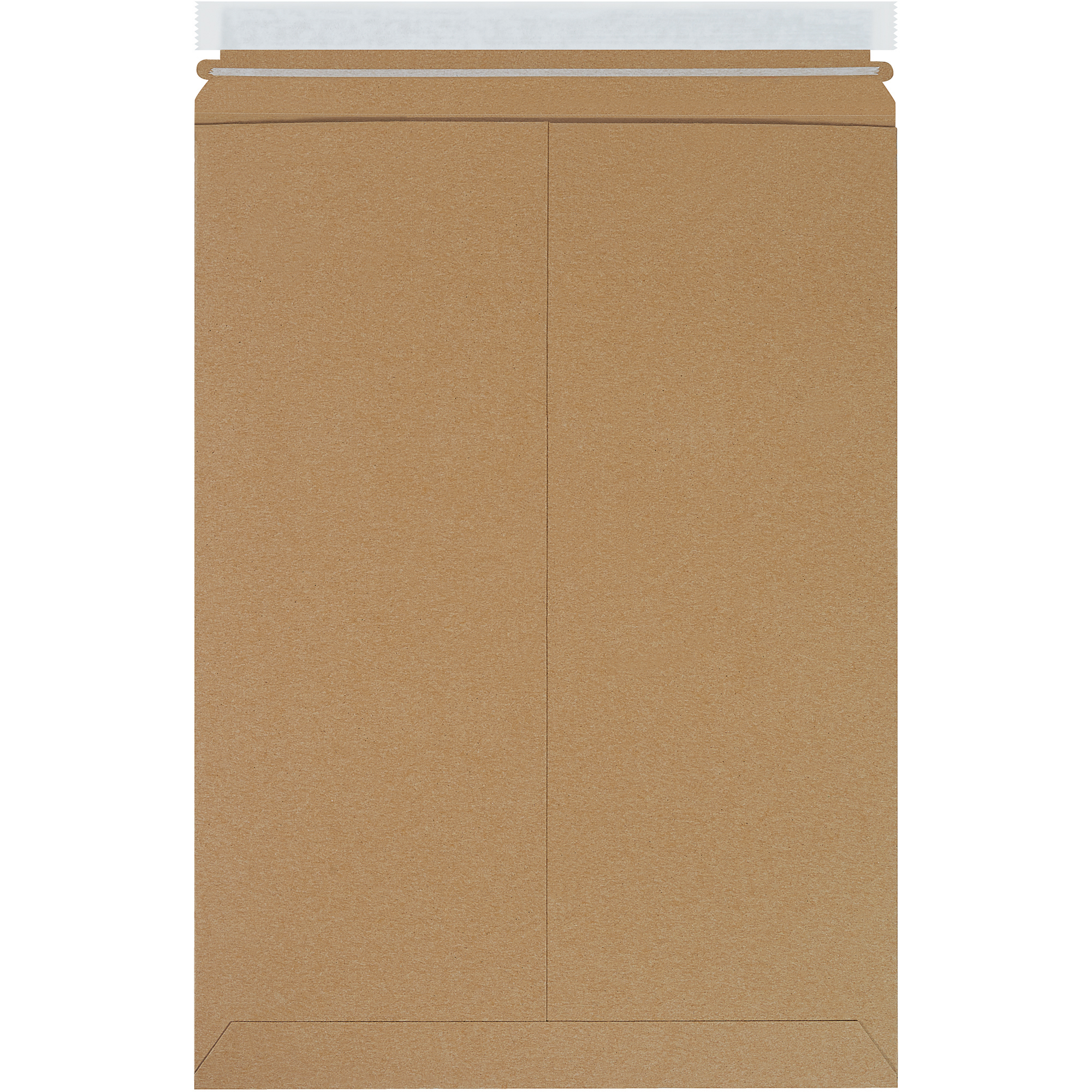 Stayflats Plus® Self-Seal Mailers, 13" x 18", Kraft, 100/Case