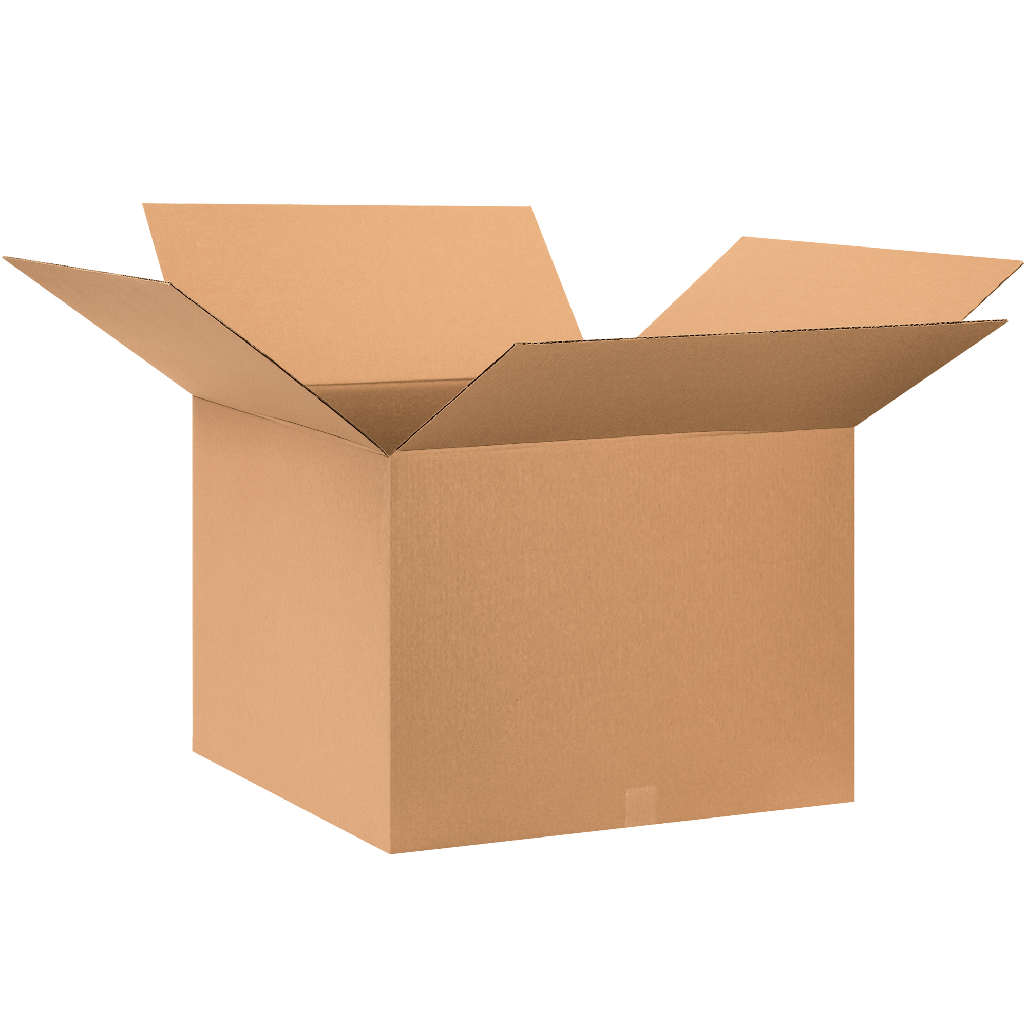 Corrugated Boxes, 28" x 28" x 20", Kraft, 10/Bundle; 120/Skid