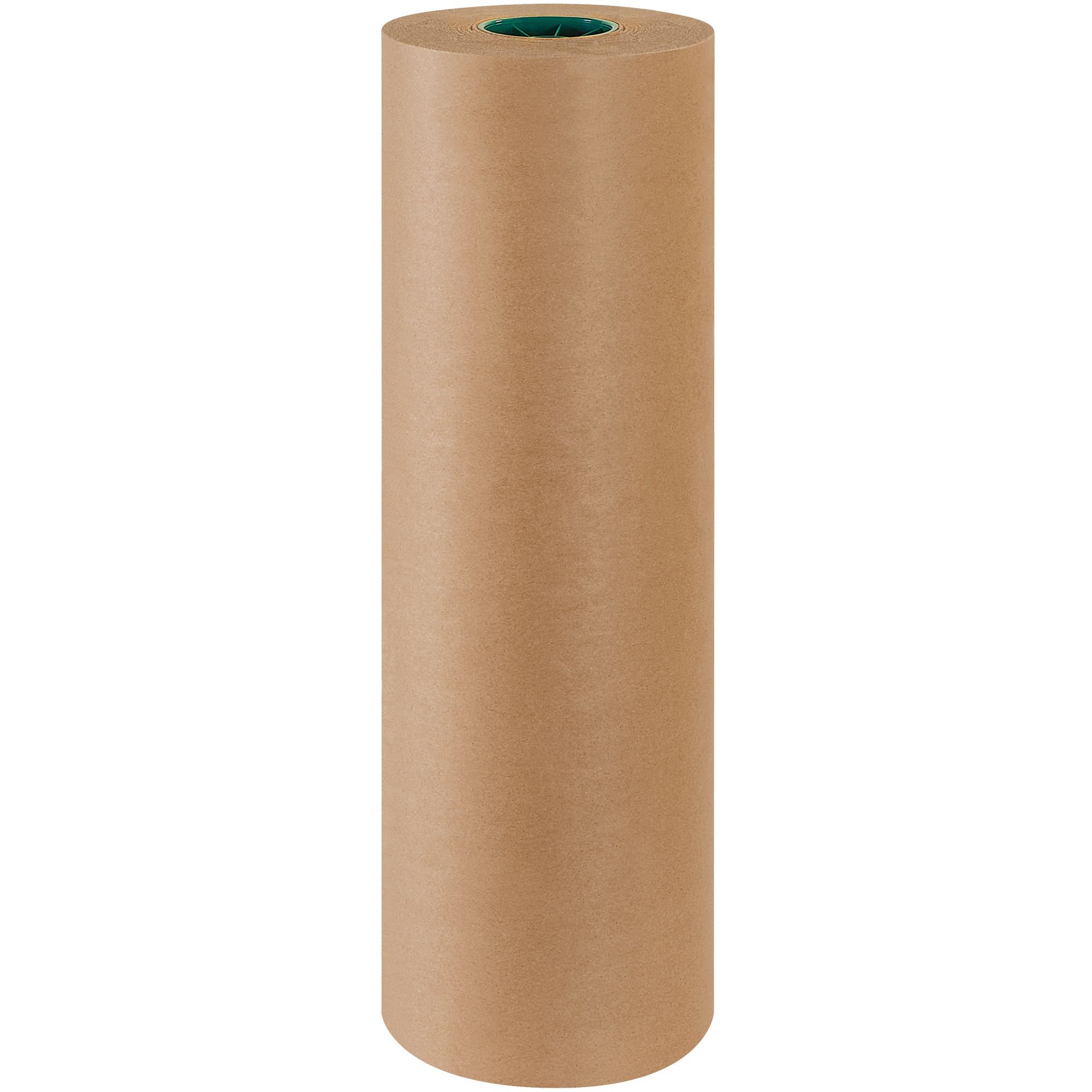 Poly Coated Kraft Paper Roll, 50#, 24" x 600', Kraft, 1 Roll