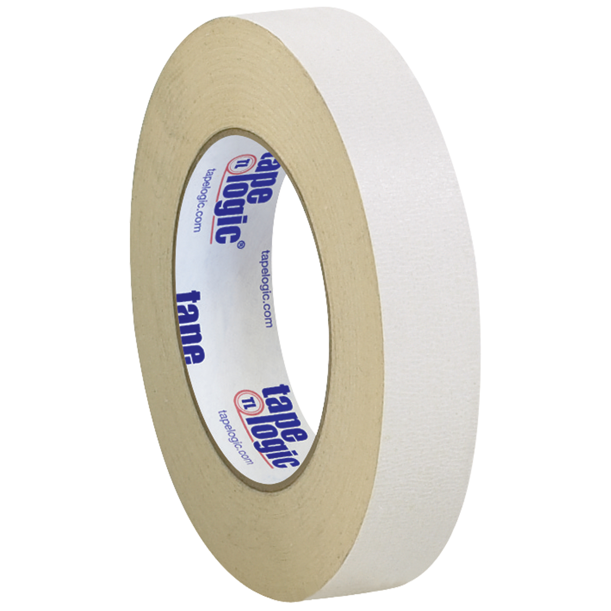 Tape Logic® Double Sided Masking Tape, 7 Mil, 1" x 36 yds., Tan, 36/Case