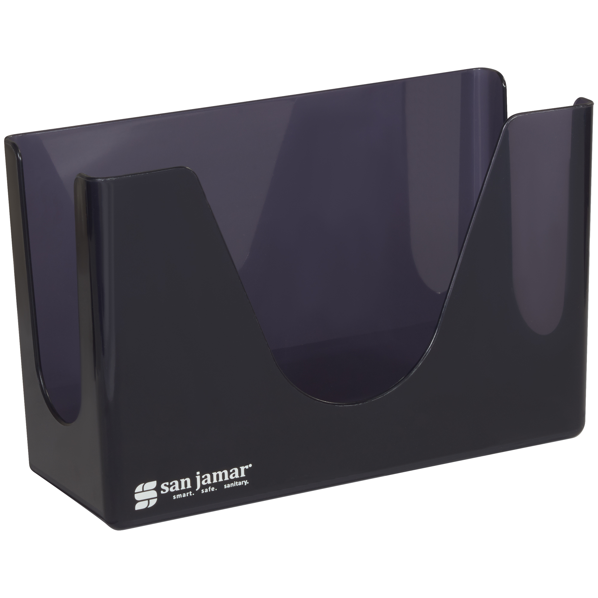 C-Fold/Multi-Fold Hand Towel Dispenser, 11" x 7" x 4.38", Black, 1/Case