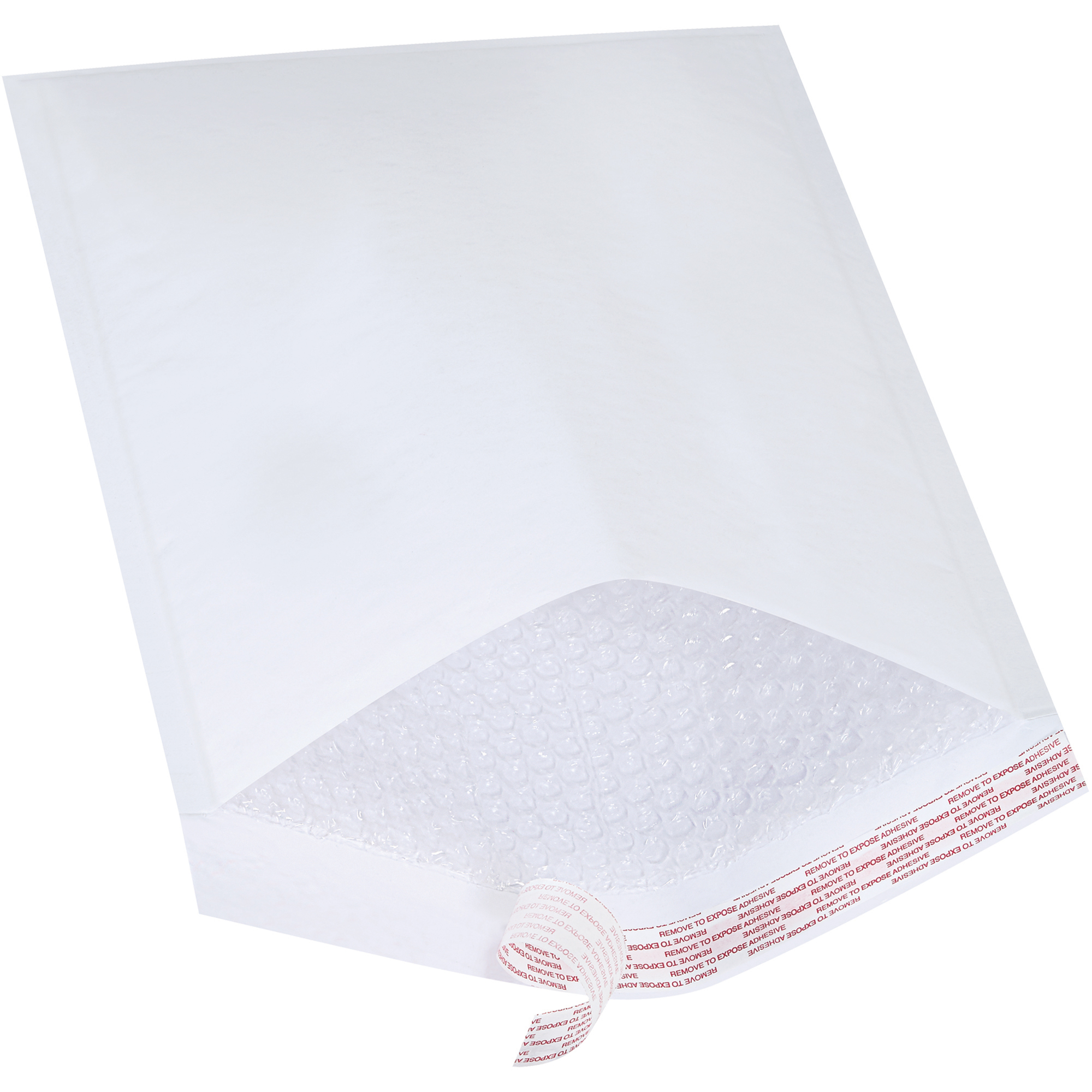 Self-Seal Bubble Mailers, #5, 10 1/2" x 16", White, 25/Case