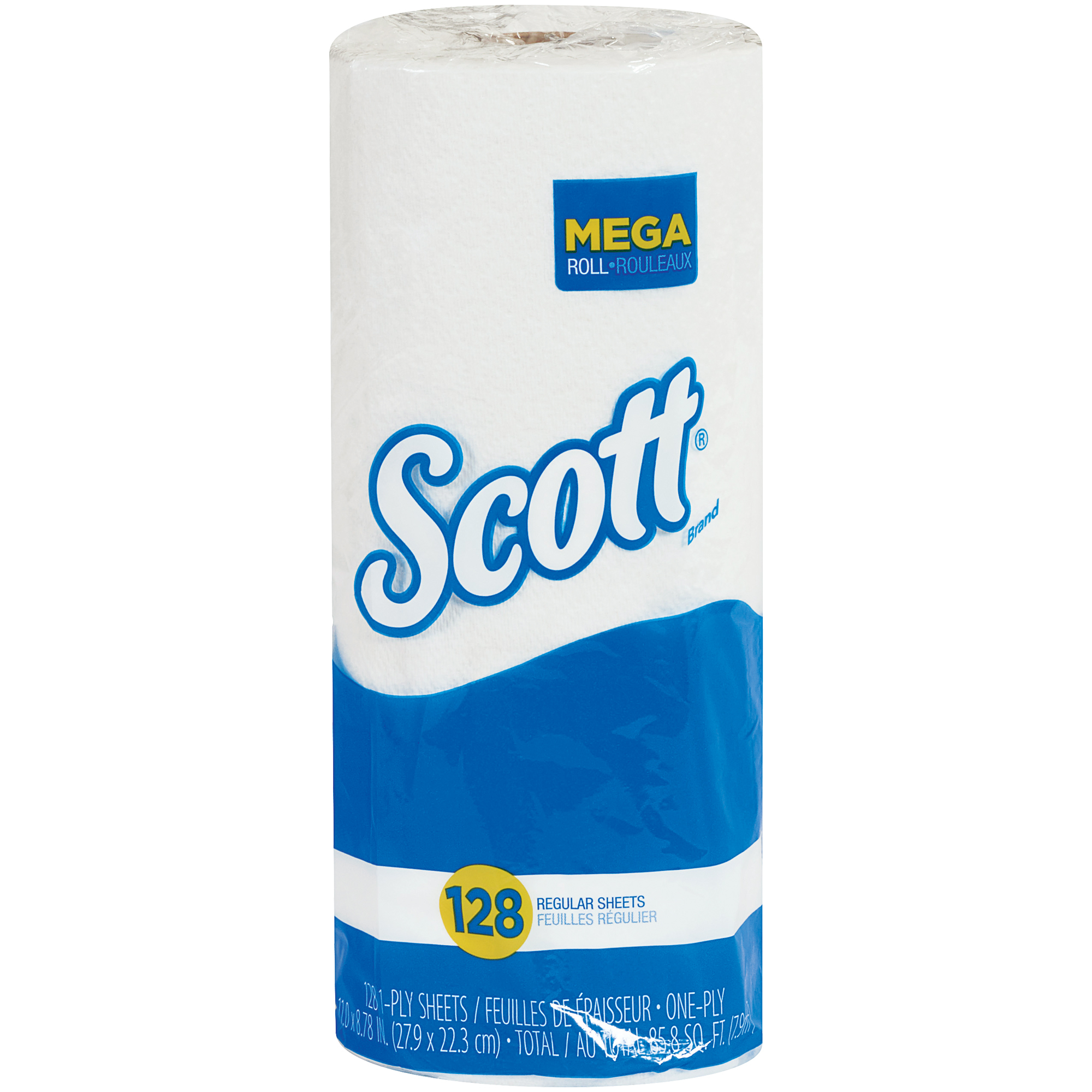 Scott® 1-Ply Paper Towels, White, 20/Case