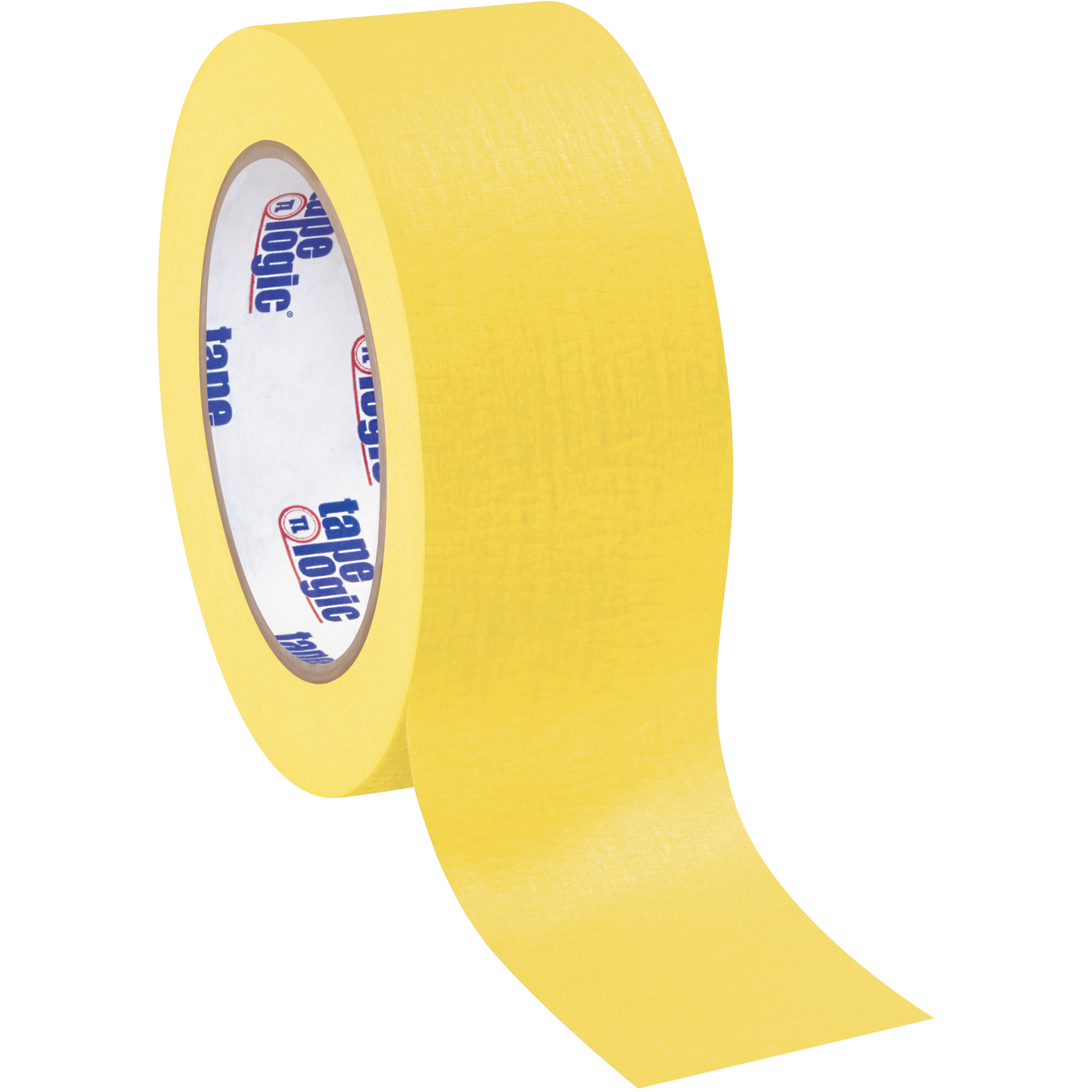 Tape Logic® Masking Tape, 4.9 Mil, 2" x 60 yds., Yellow, 12/Case