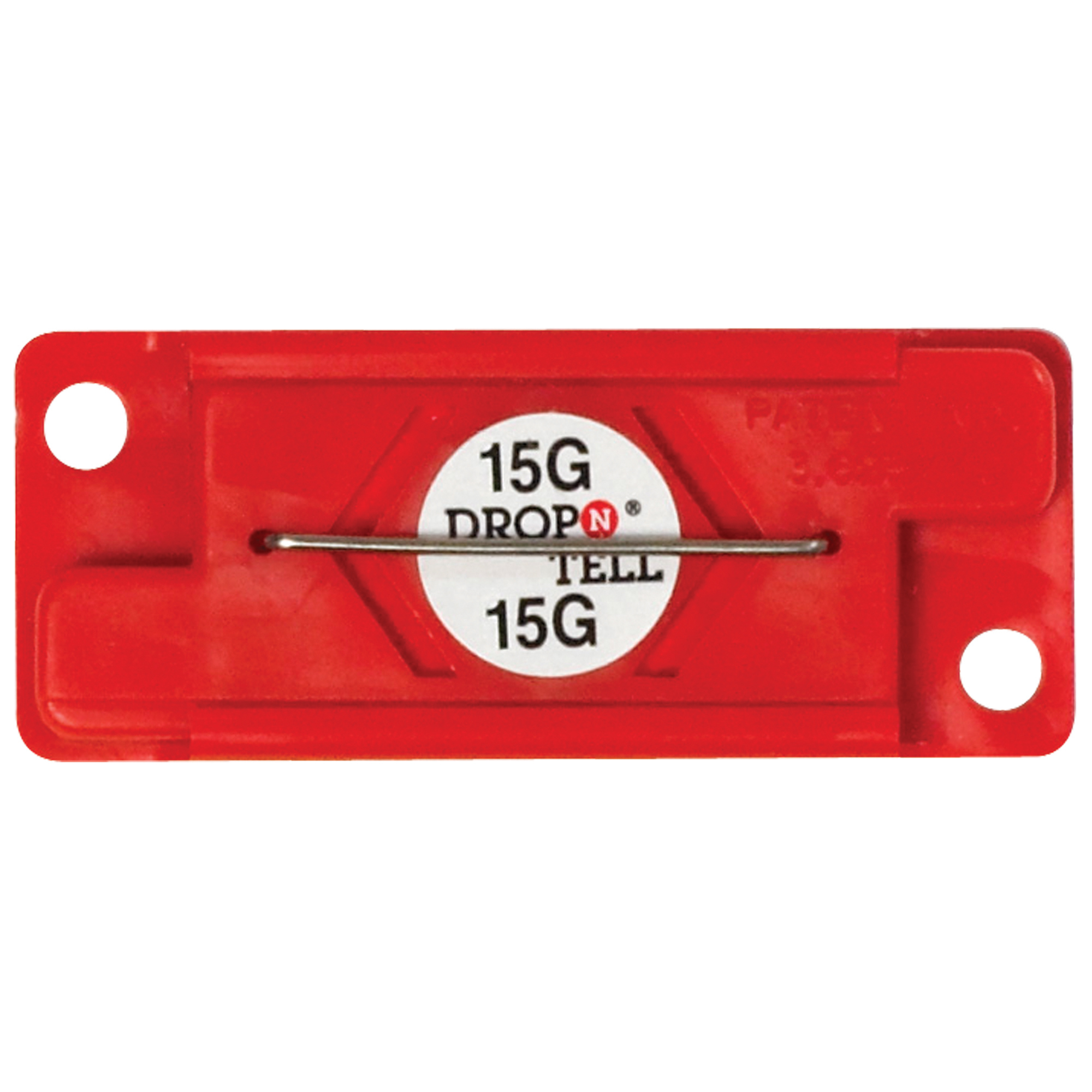 Drop-N-Tell® Indicator, 15G, Red, 25/Case
