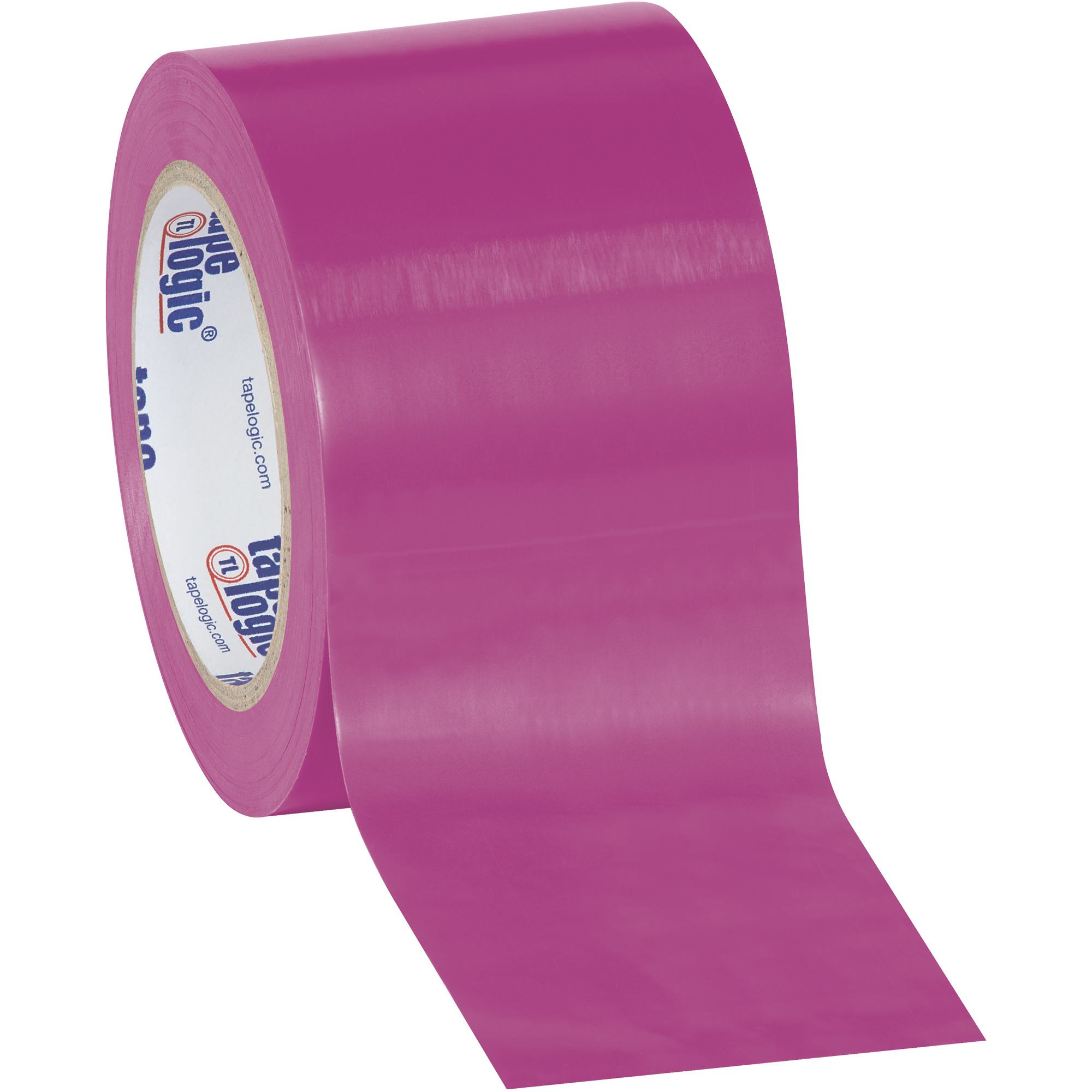 Tape Logic® Solid Vinyl Safety Tape, 6.0 Mil, 3" x 36 yds., Purple, 16/Case