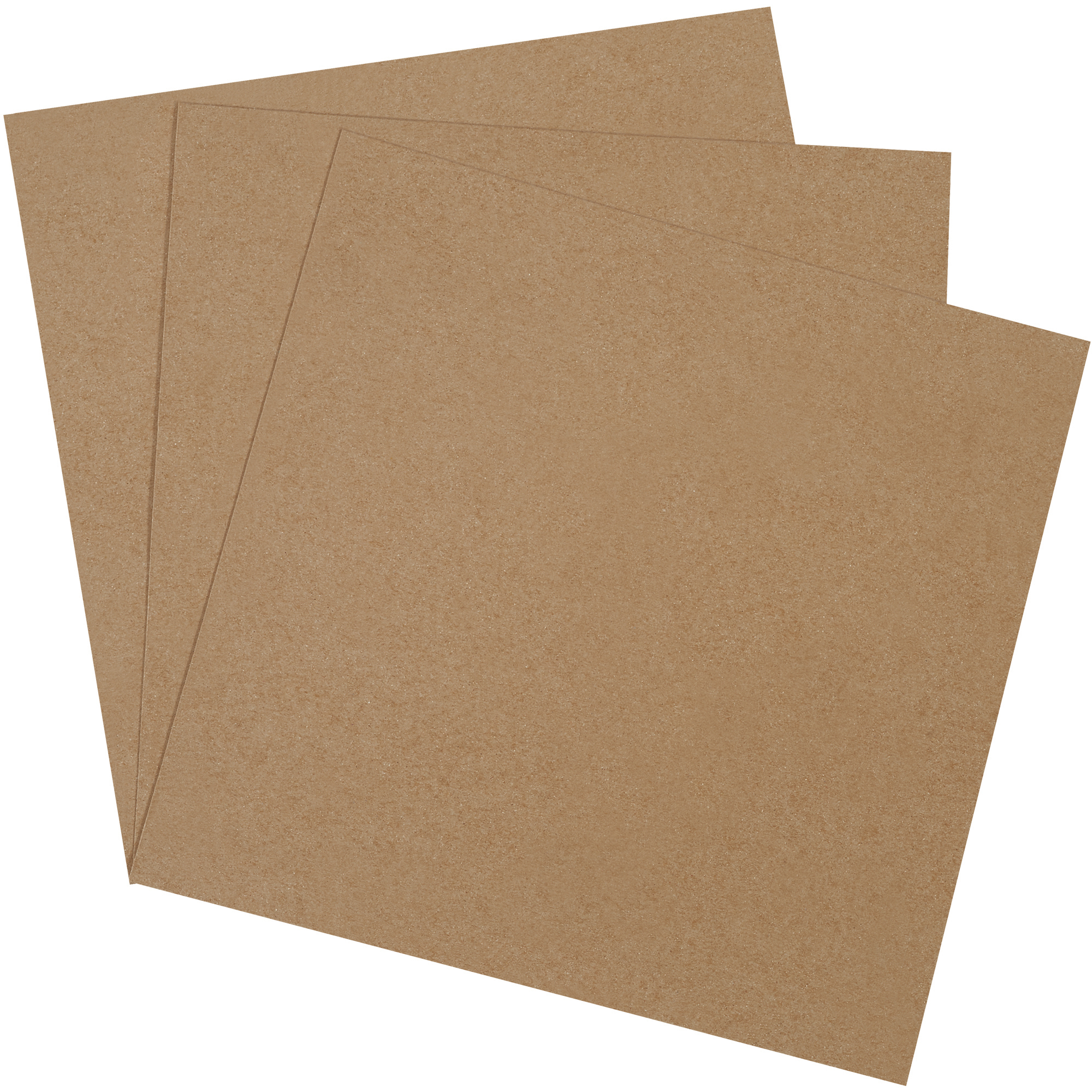 Heavy-Duty Chipboard Pads, 16" x 16", Kraft, 280/Case