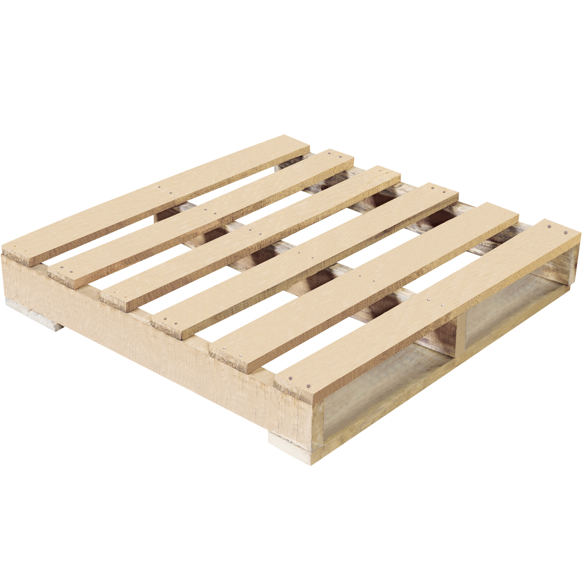 #1 Recycled Wood Pallet, 30 x 30", Natural Wood,10/Bundle