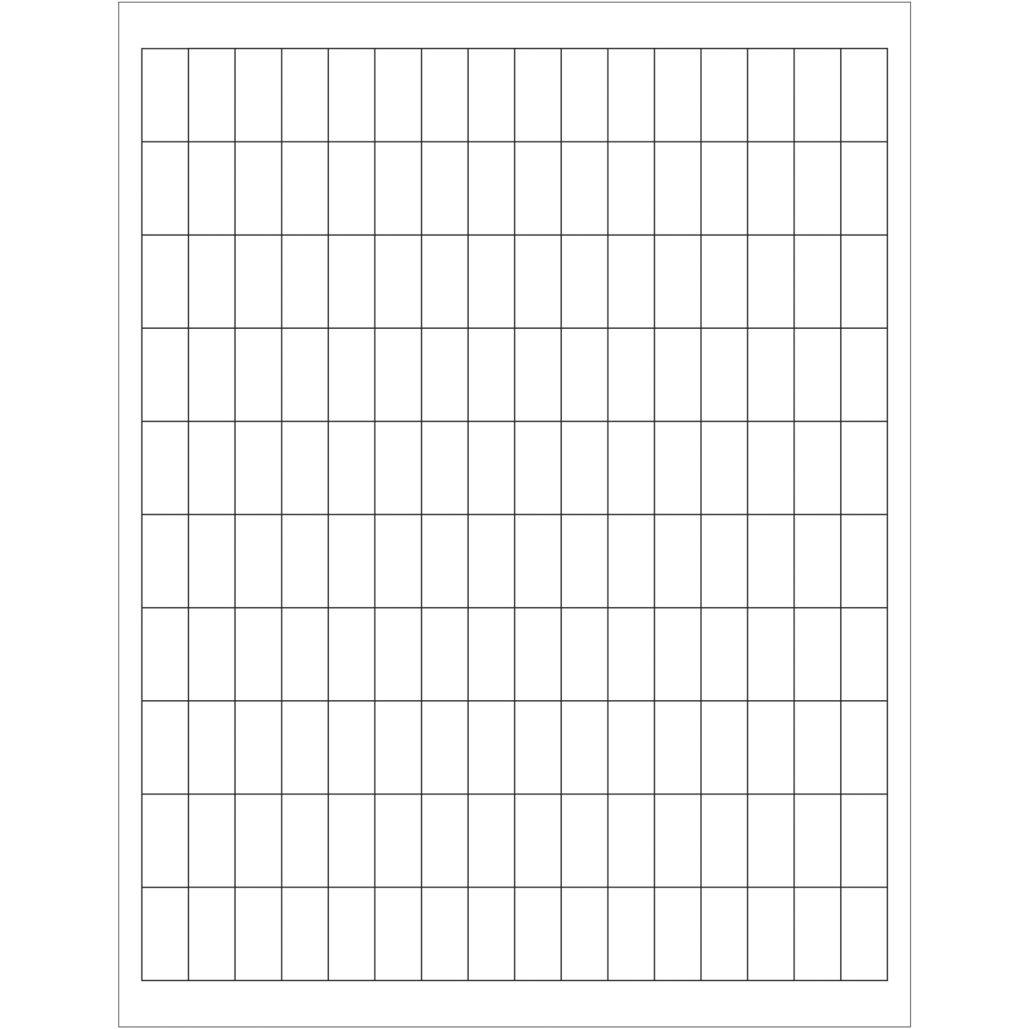Tape Logic® Rectangular Laser Labels, 1/2" x 1", White, 16000/Case