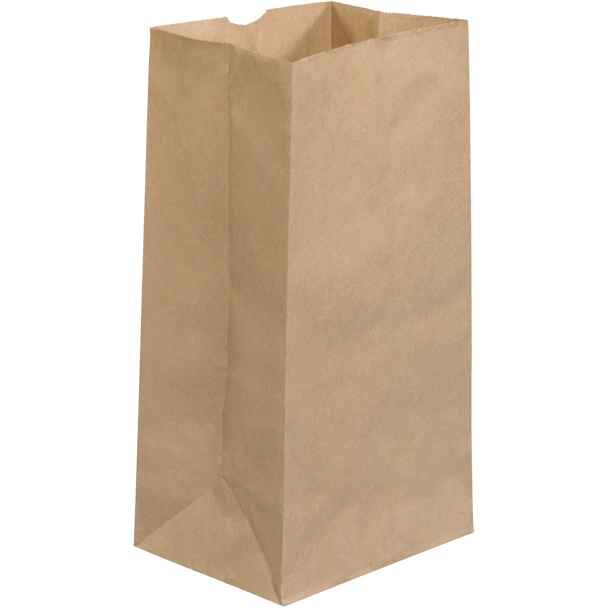 Grocery Bags, 8 1/4" x 6 1/8" x 15 7/8", Kraft, 500/Case