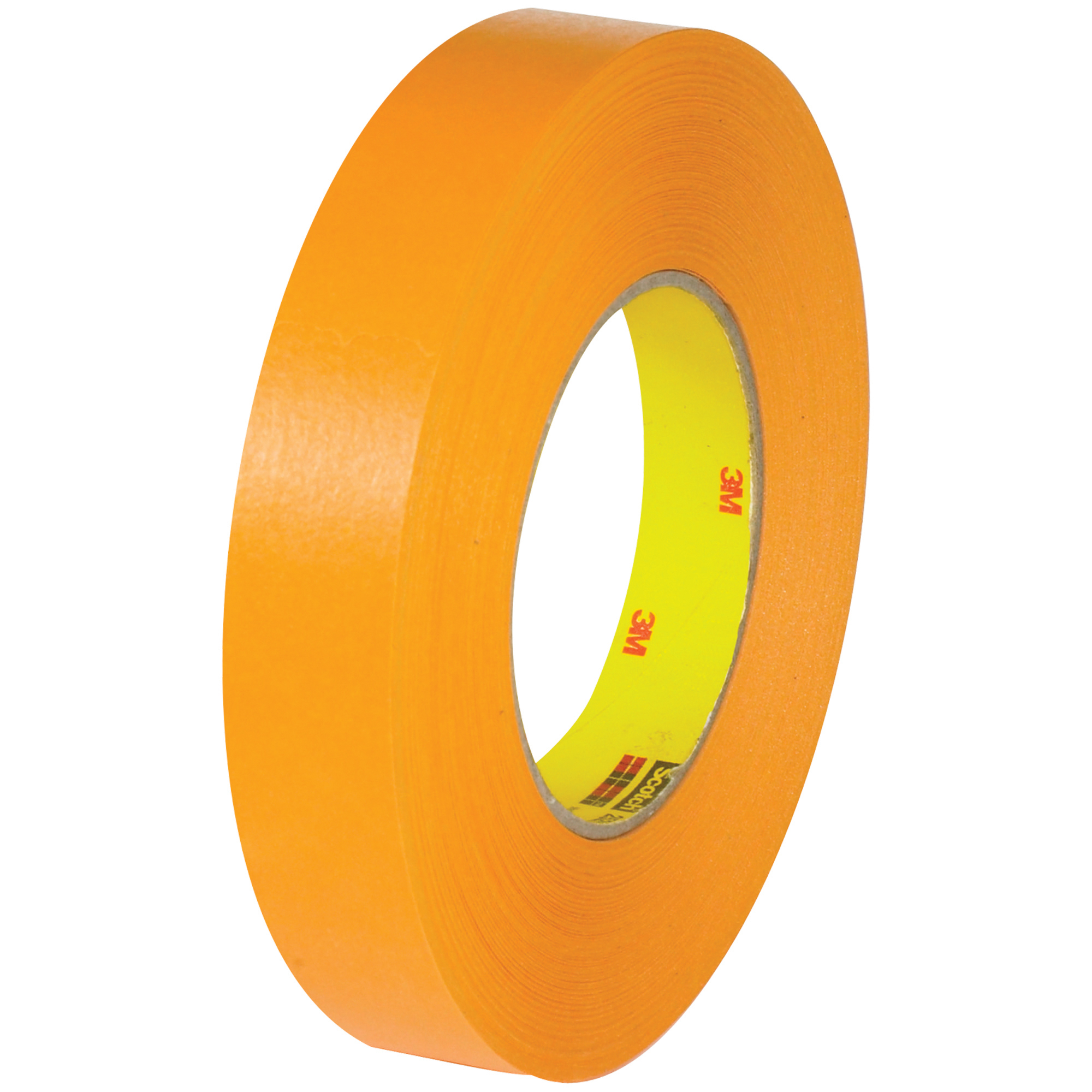 3M™ 2525 Flatback Tape, 9.5 Mil, 1" x 60 yds., Orange, 36/Case