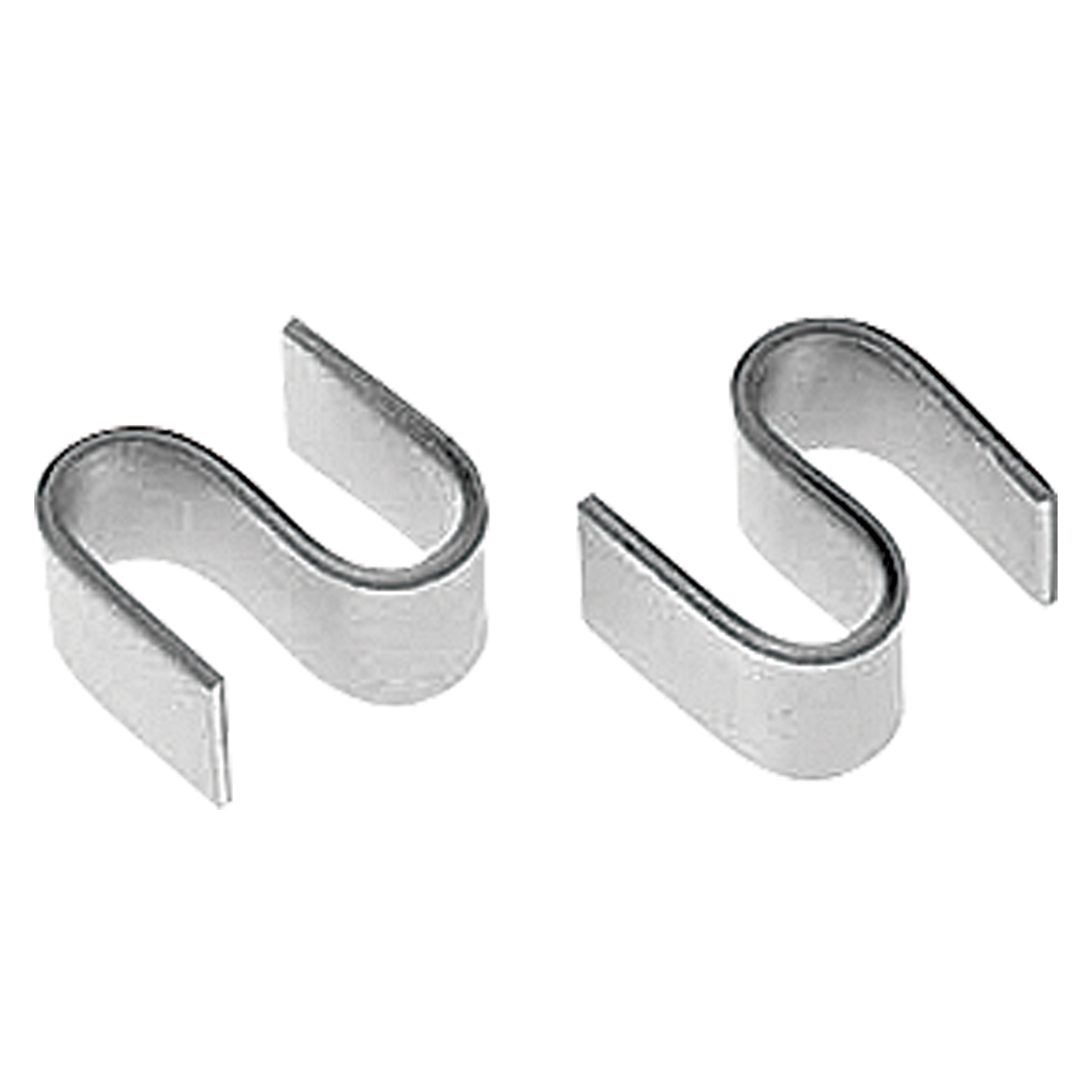 Wire Shelving S-Hooks, 8/Case