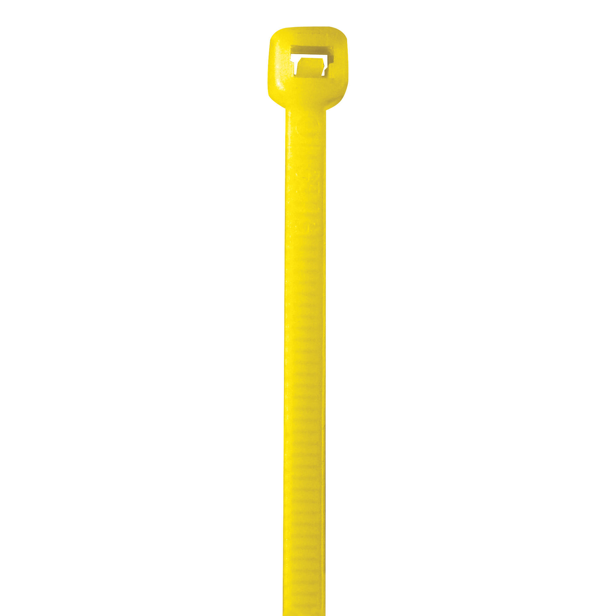Colored Cable Ties, 50#, 11", Yellow, 1000/Case