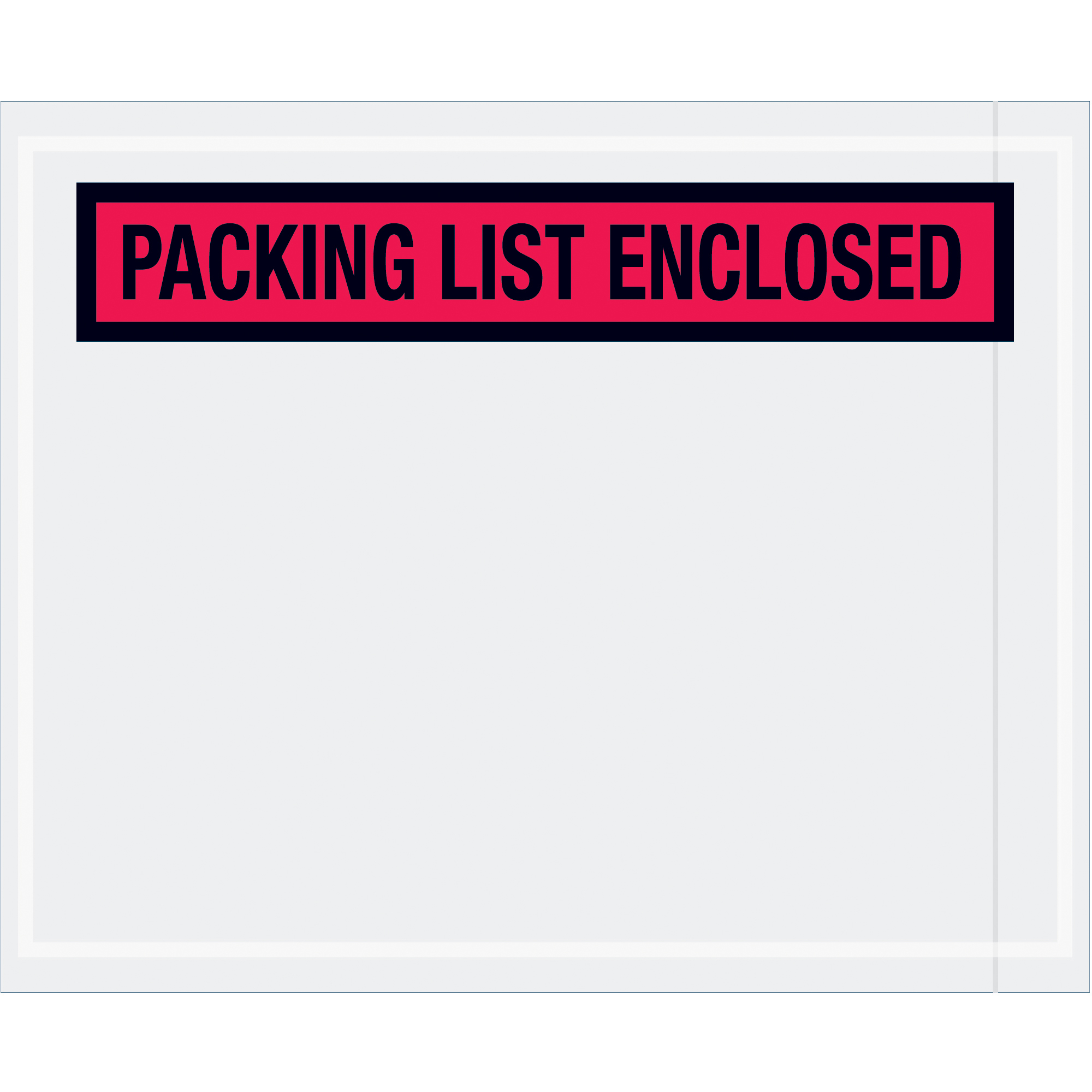 Tape Logic® "Packing List Enclosed" Envelopes, 4 1/2" x 5 1/2", Red, 1000/Case