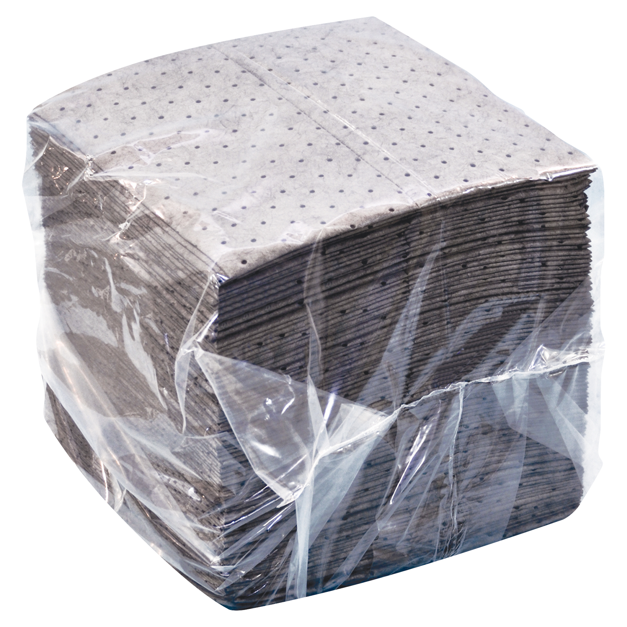 Universal Sorbent Pads, 16 x 18", Medium, Gray, 100/Case