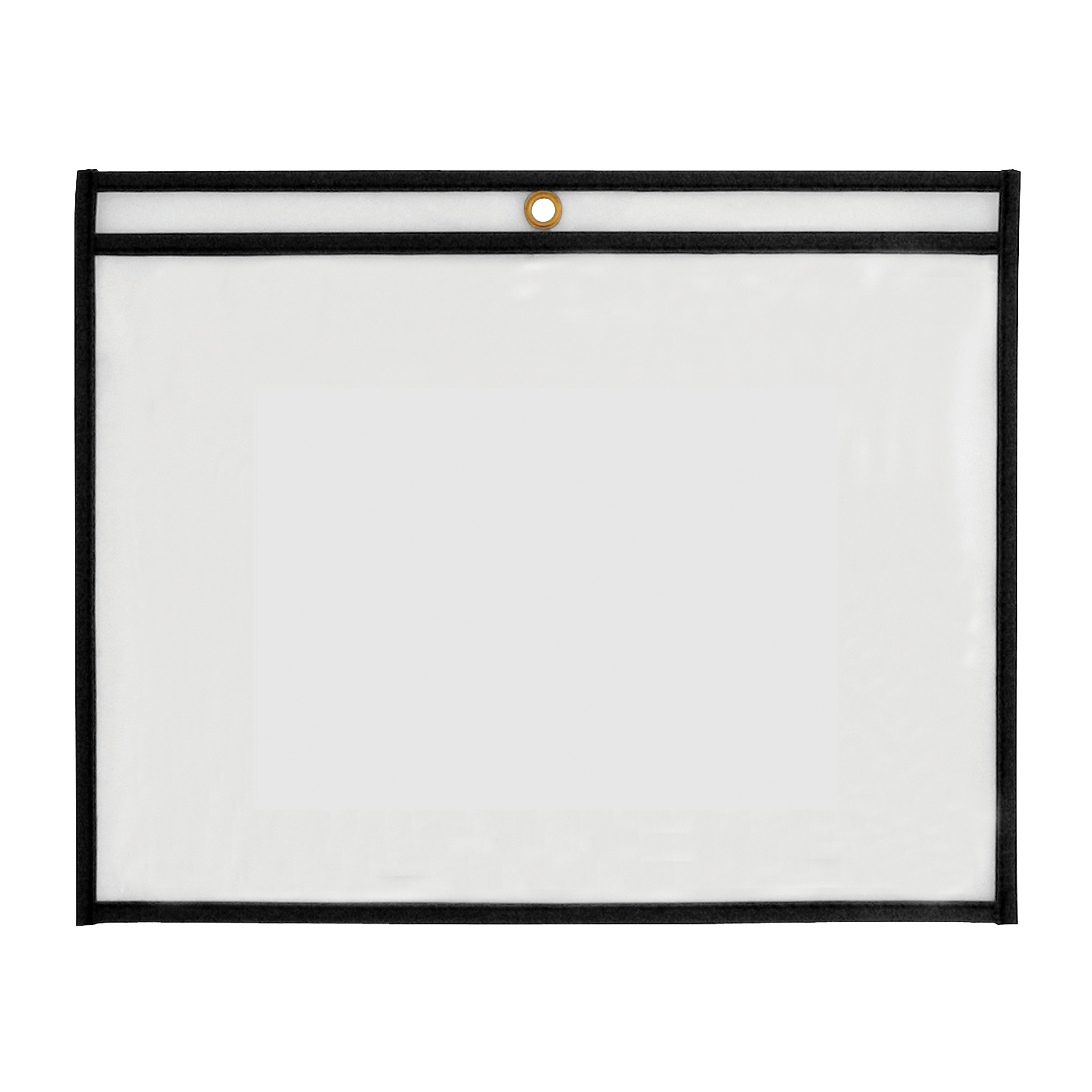 Stitched Job Ticket Holders, 11" x 8 1/2", Black, 25/Case