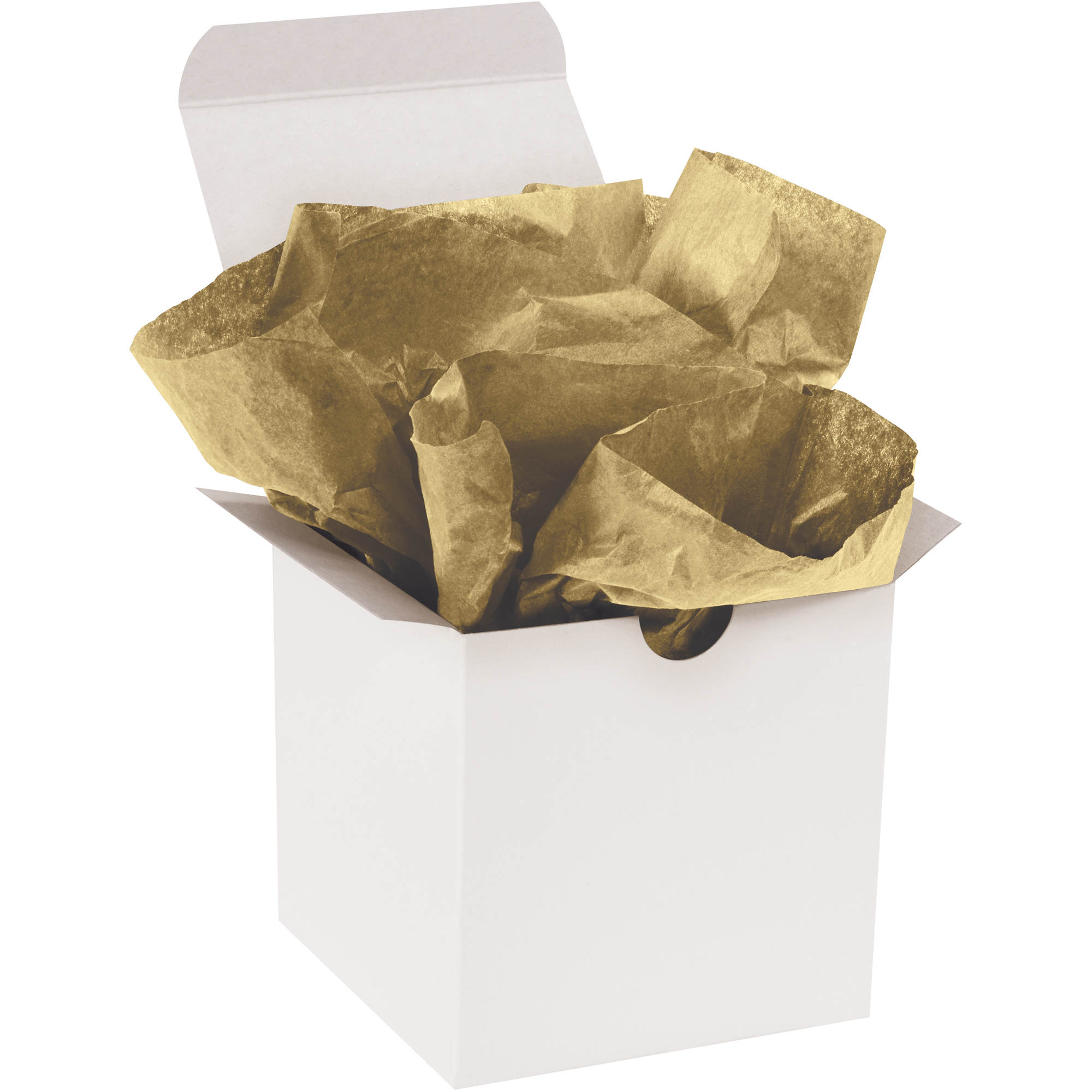 Gift Grade Tissue Paper, 20" x 30", Metallic Gold, 200/Case