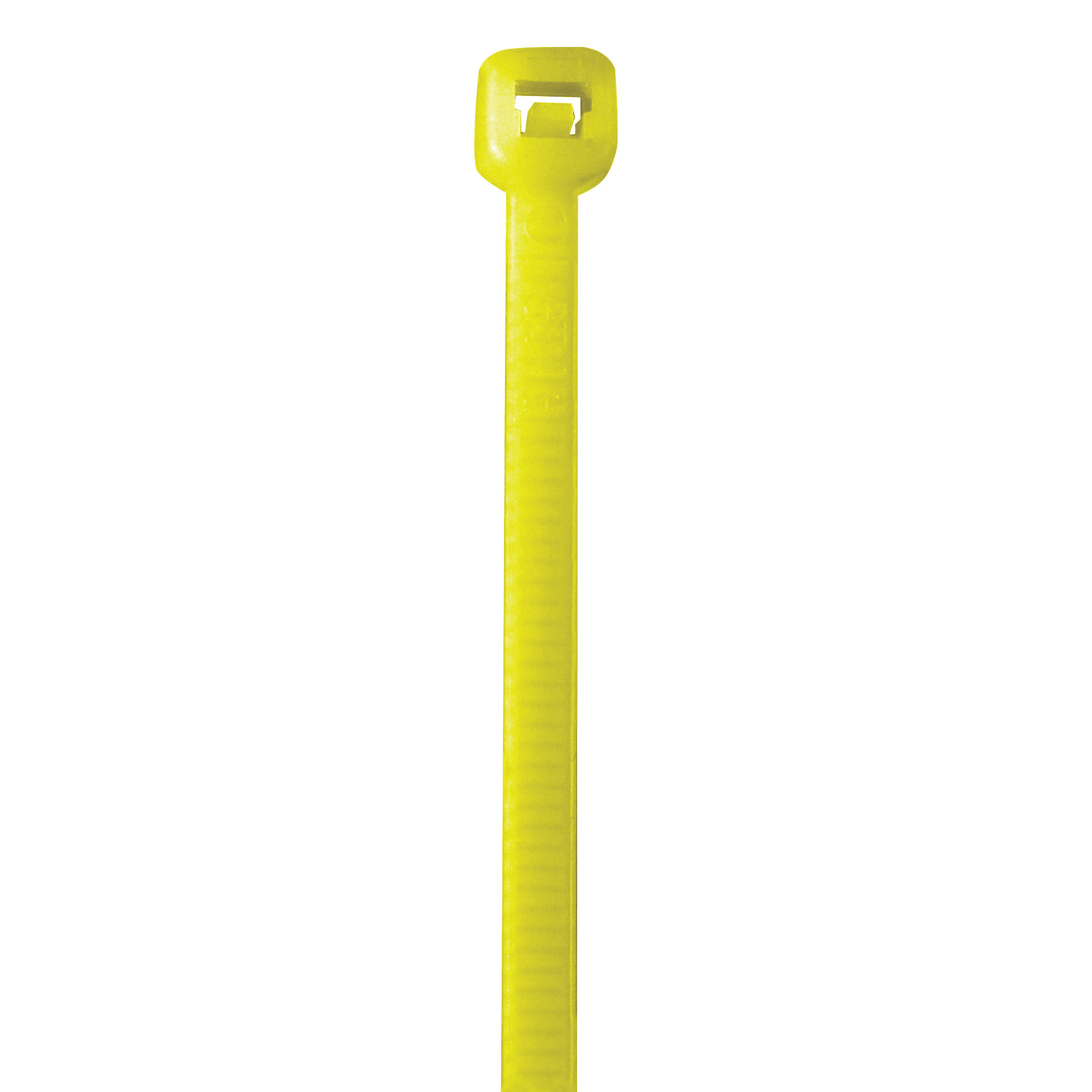 Colored Cable Ties, 50#, 11", Fluorescent Yellow, 1000/Case