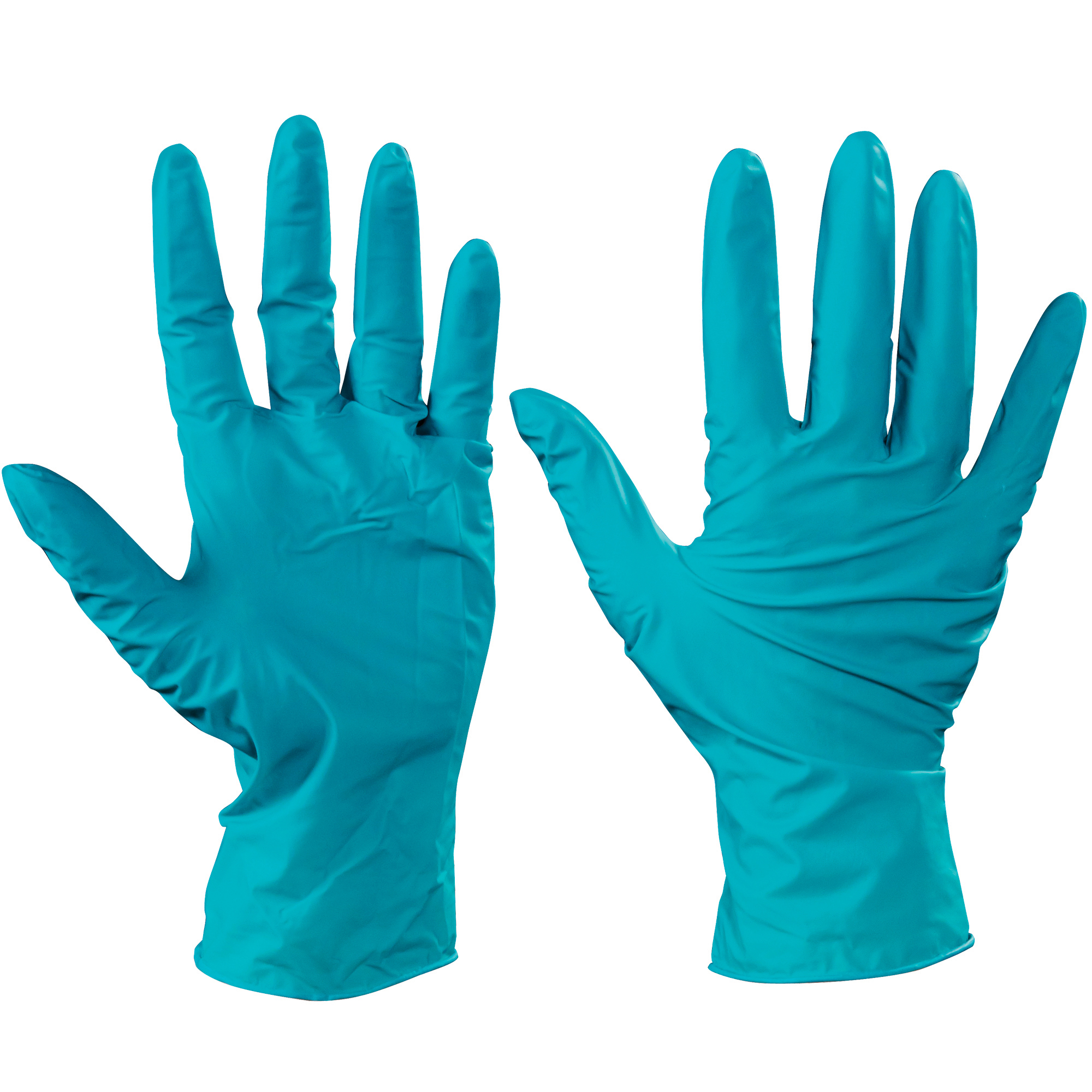 Ansell® Touch N Tuff® Nitrile Gloves, Medium, Green, 100/Case