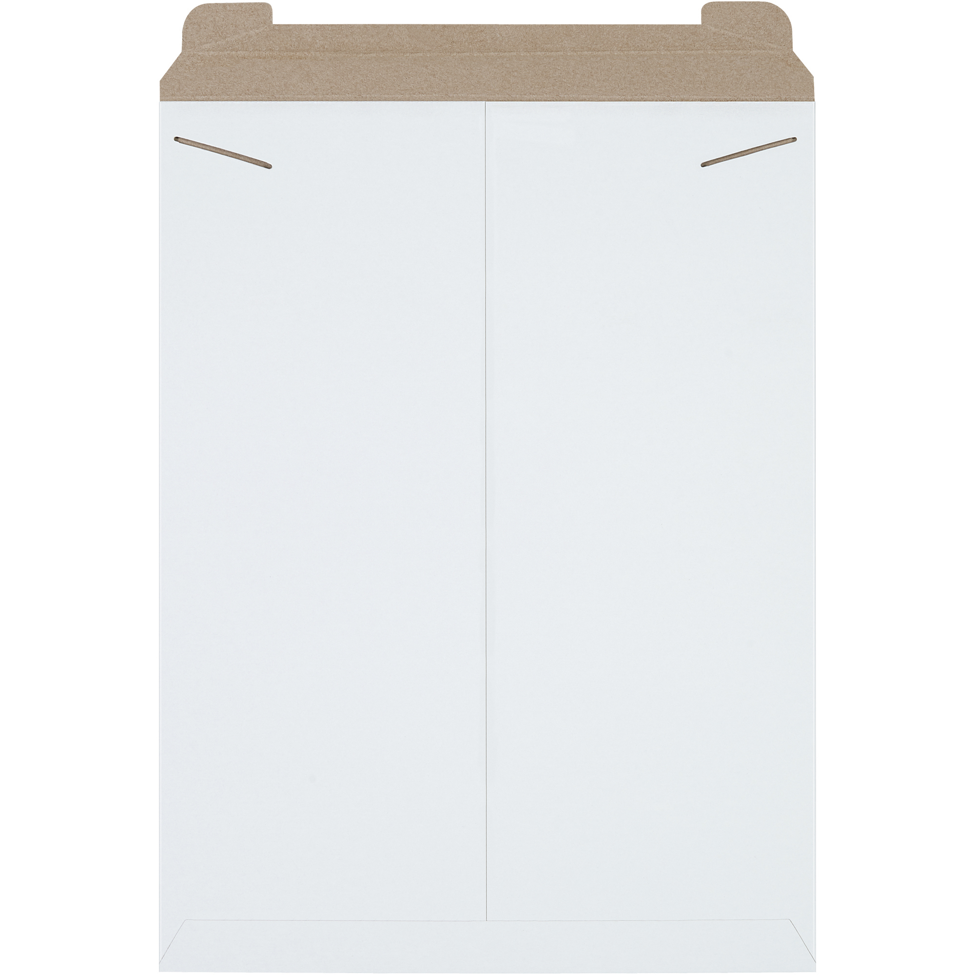 Stayflats® Mailers, 18" x 24", White, 50/Case