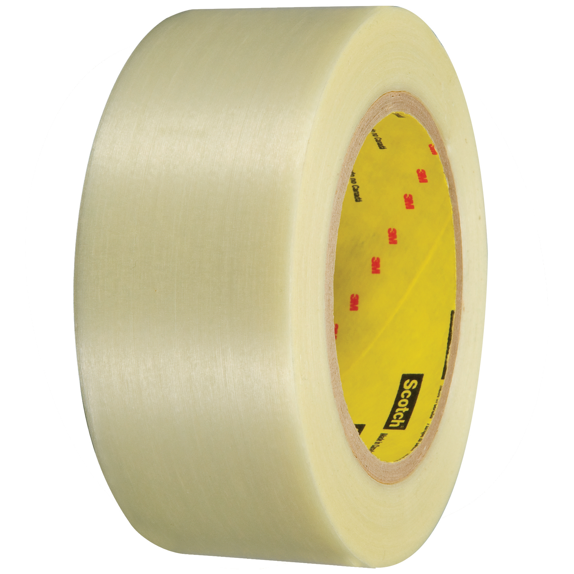 3M™ 898 Strapping Tape, 6.6 Mil, 3" x 60 yds., Clear, 12/Case