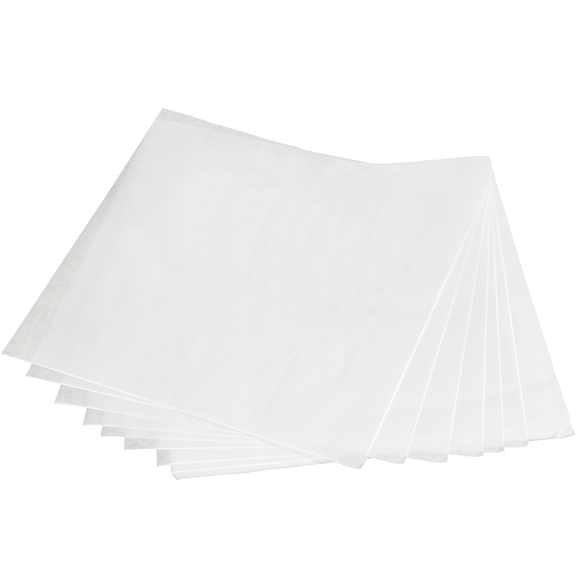 Butcher Paper Sheets, 18" x 18", White, 1667/Case