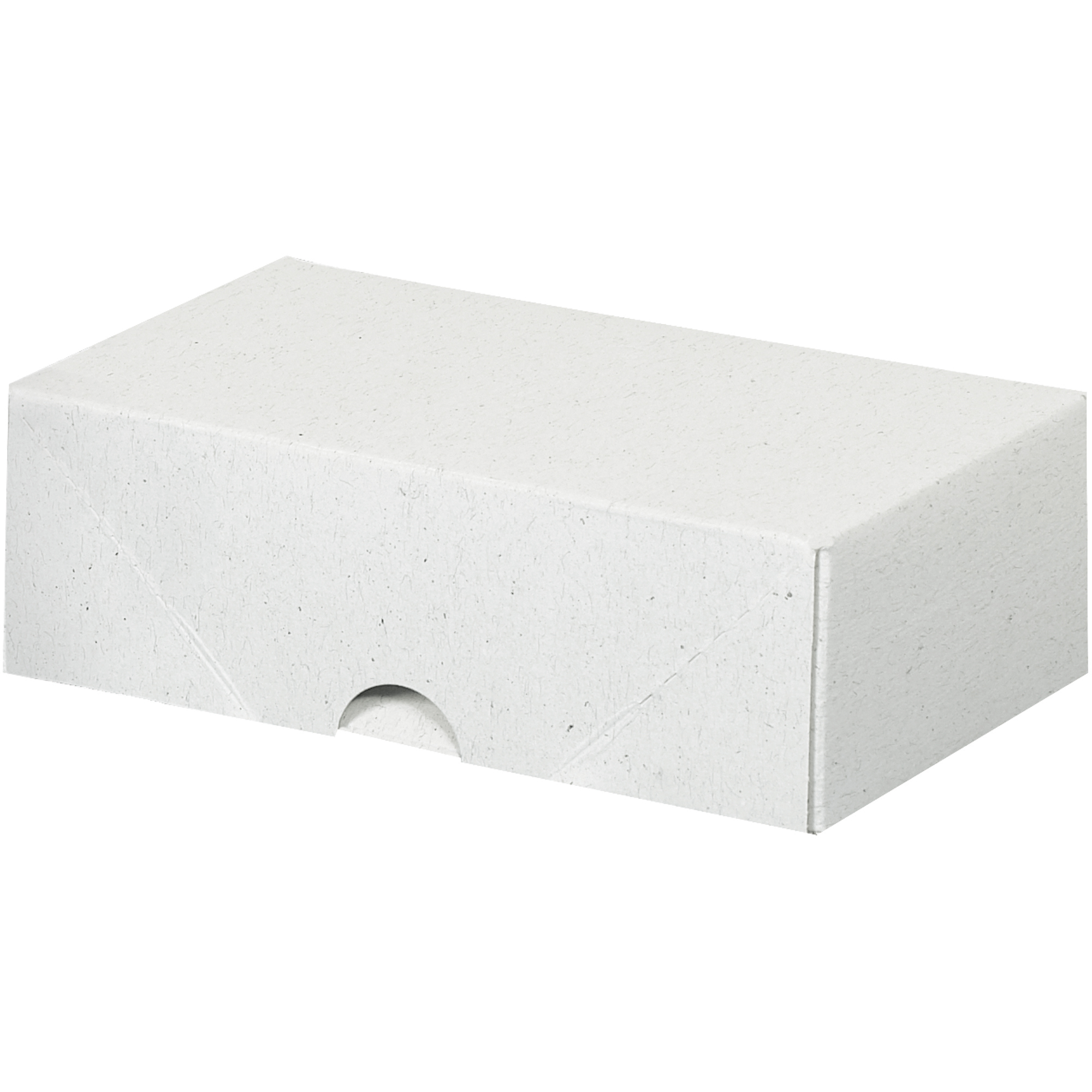 Stationery Folding Cartons, 6" x 3 1/2" x 2", White, 200/Case