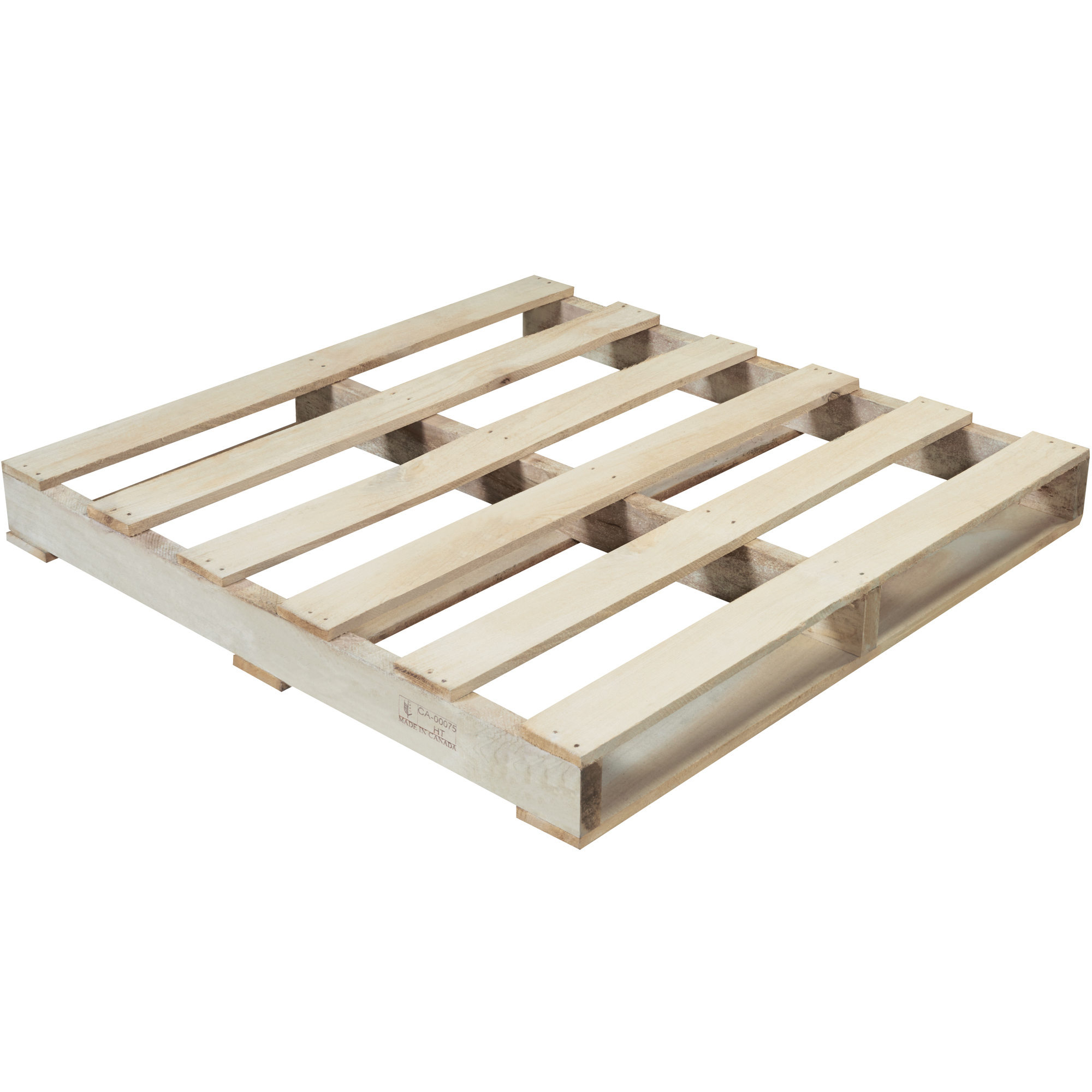 New Wood Heat Treated Pallet, 40 x 40", Natural Wood,10/Bundle