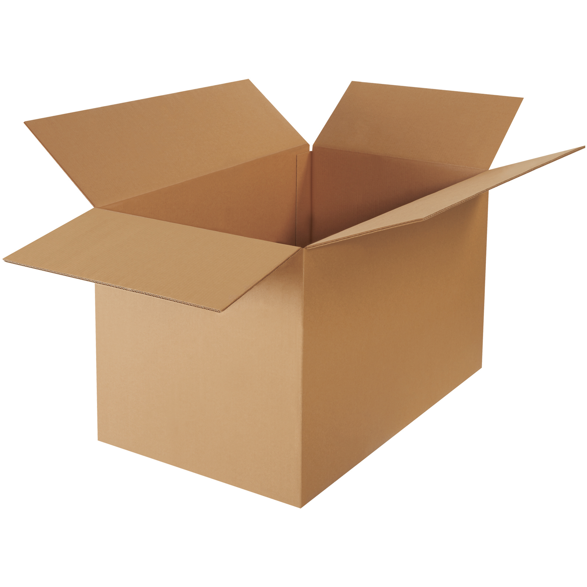 Double Wall Corrugated Boxes, 36" x 22" x 22", Kraft, 5/Bundle; 25/Skid