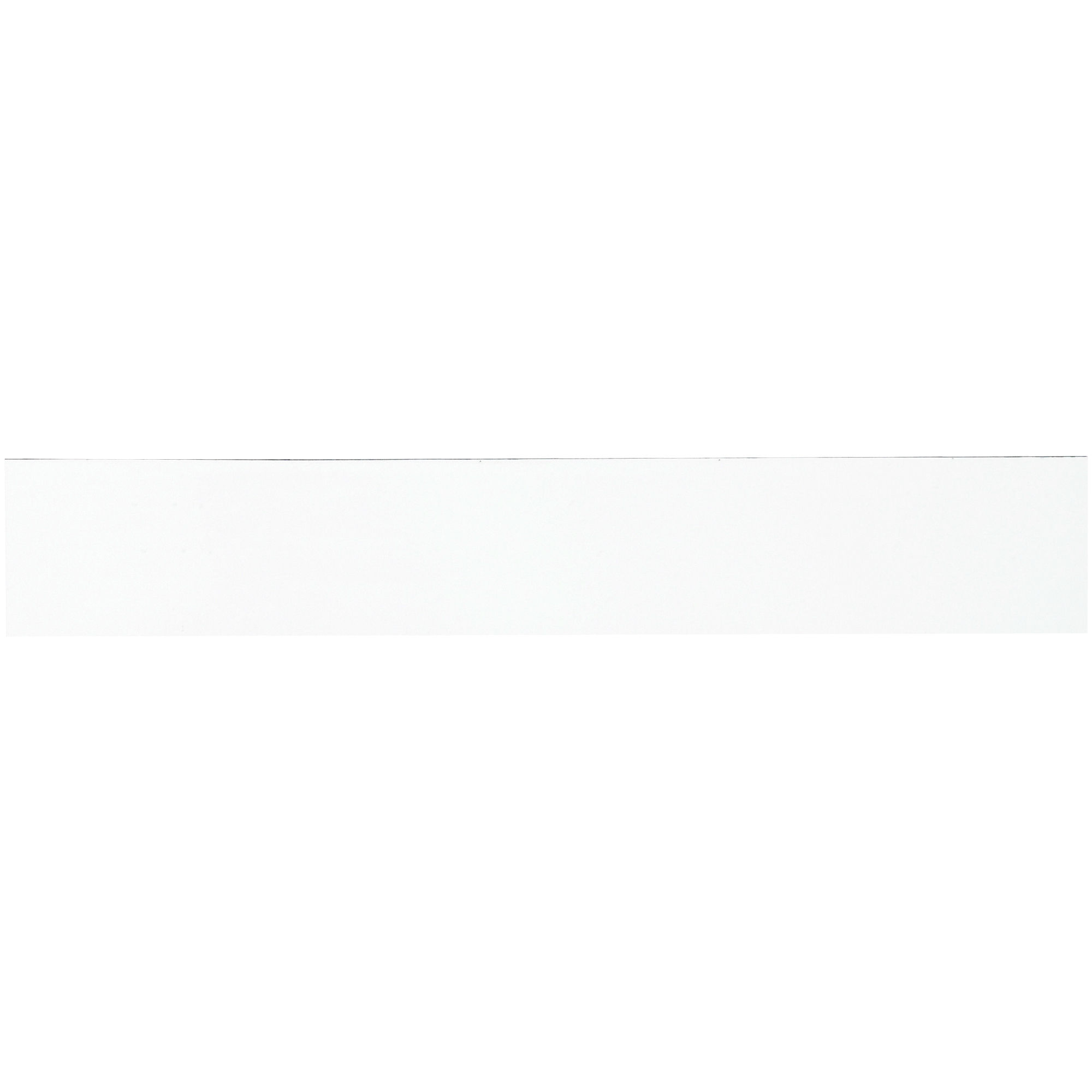 Warehouse Labels, Magnetic Strips, 2" x 12", White, 25/Case