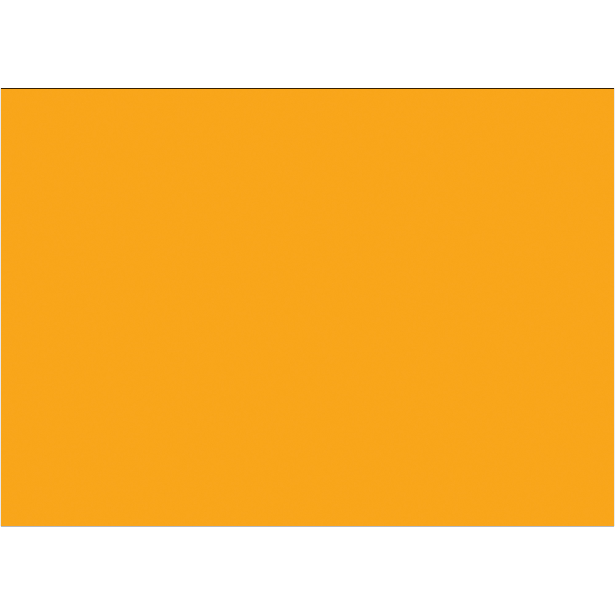 Tape Logic® Inventory Rectangle Labels, 5" x 7", Fluorescent Orange, 500/Roll