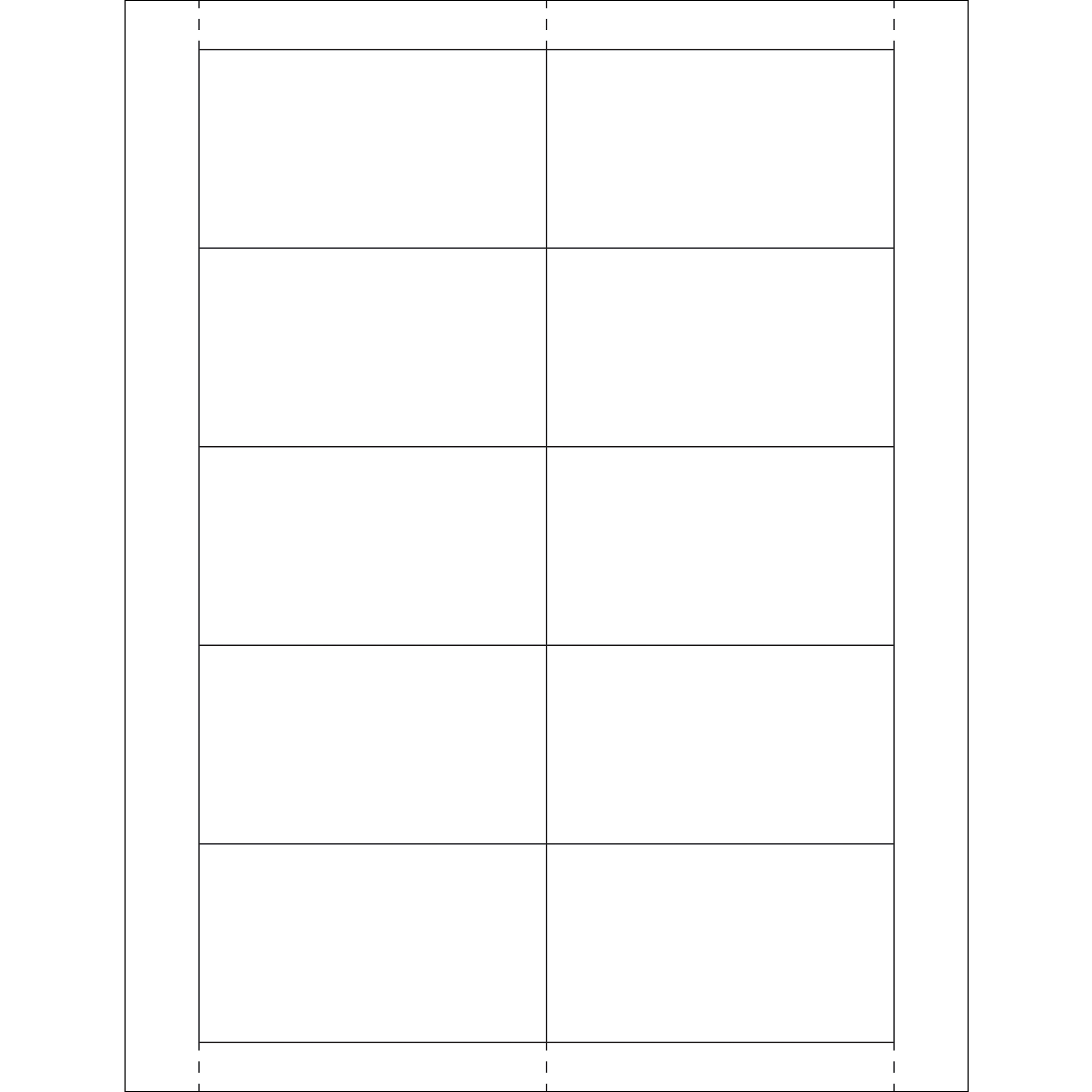 Vinyl Envelope Insert Cards, 2" x 3 1/2", White, 500/Case