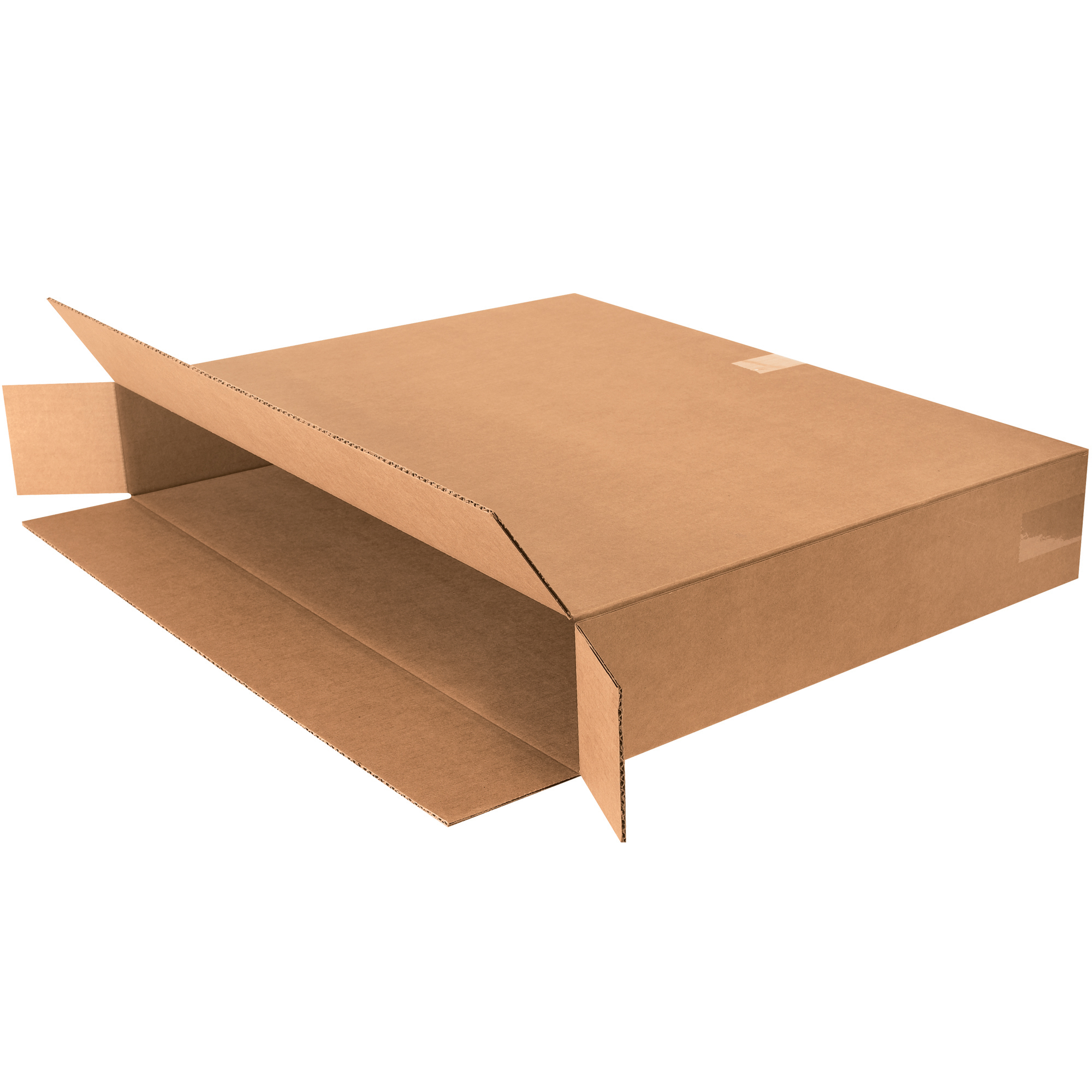 FOL Flat Panel TV Boxes, 64 x 8 x 40", Kraft, 5/Bundle; 75/Skid