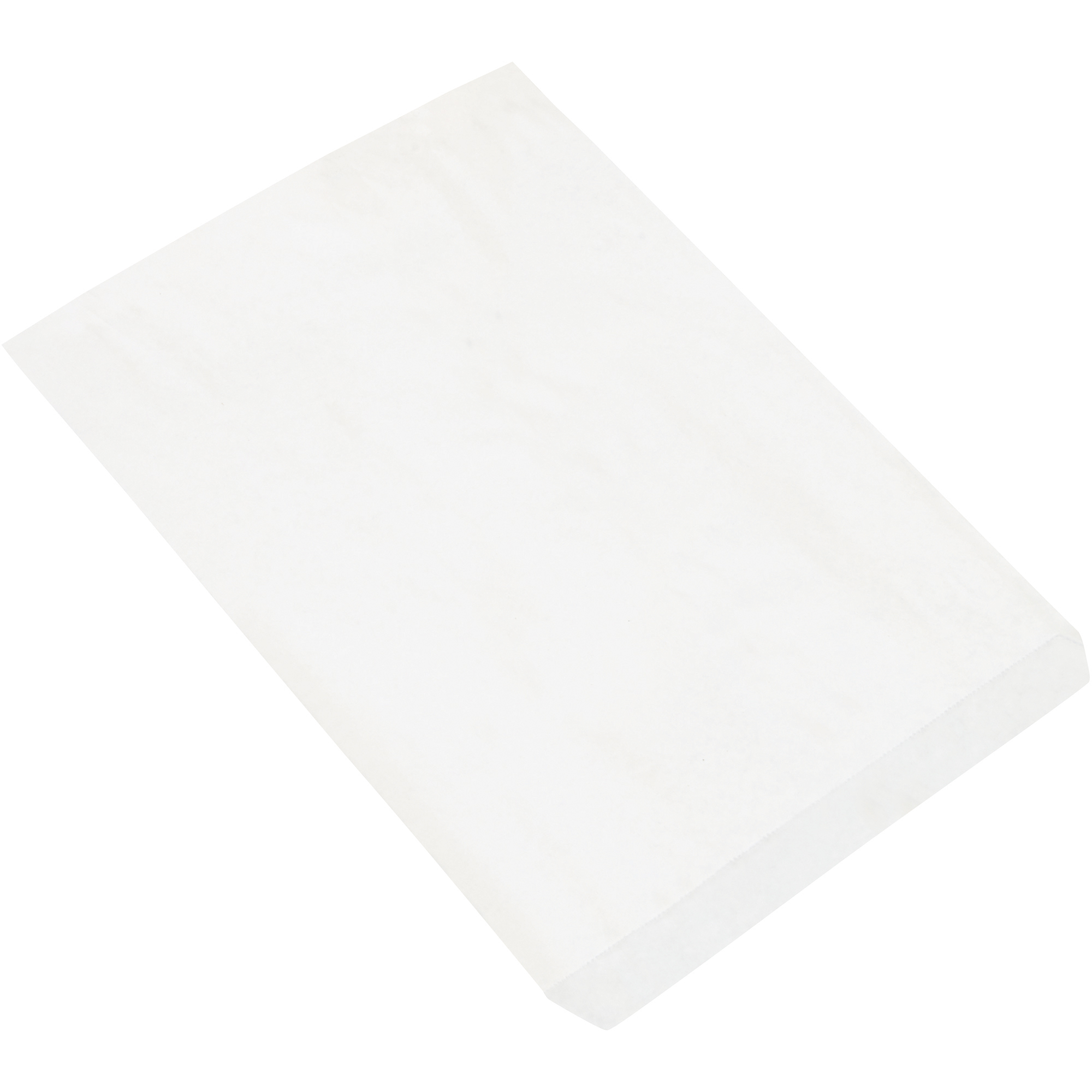 Flat Merchandise Bags, 10" x 13", White, 1000/Case
