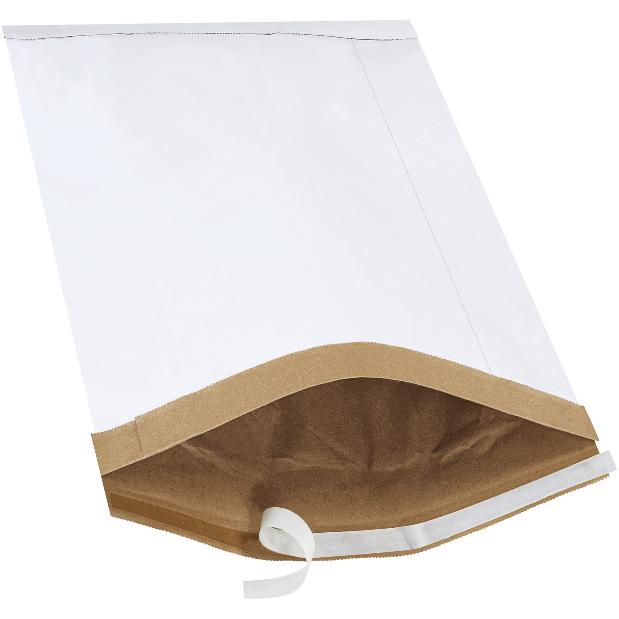 Self-Seal Padded Mailers, 12 1/2" x 19", White, 50/Case