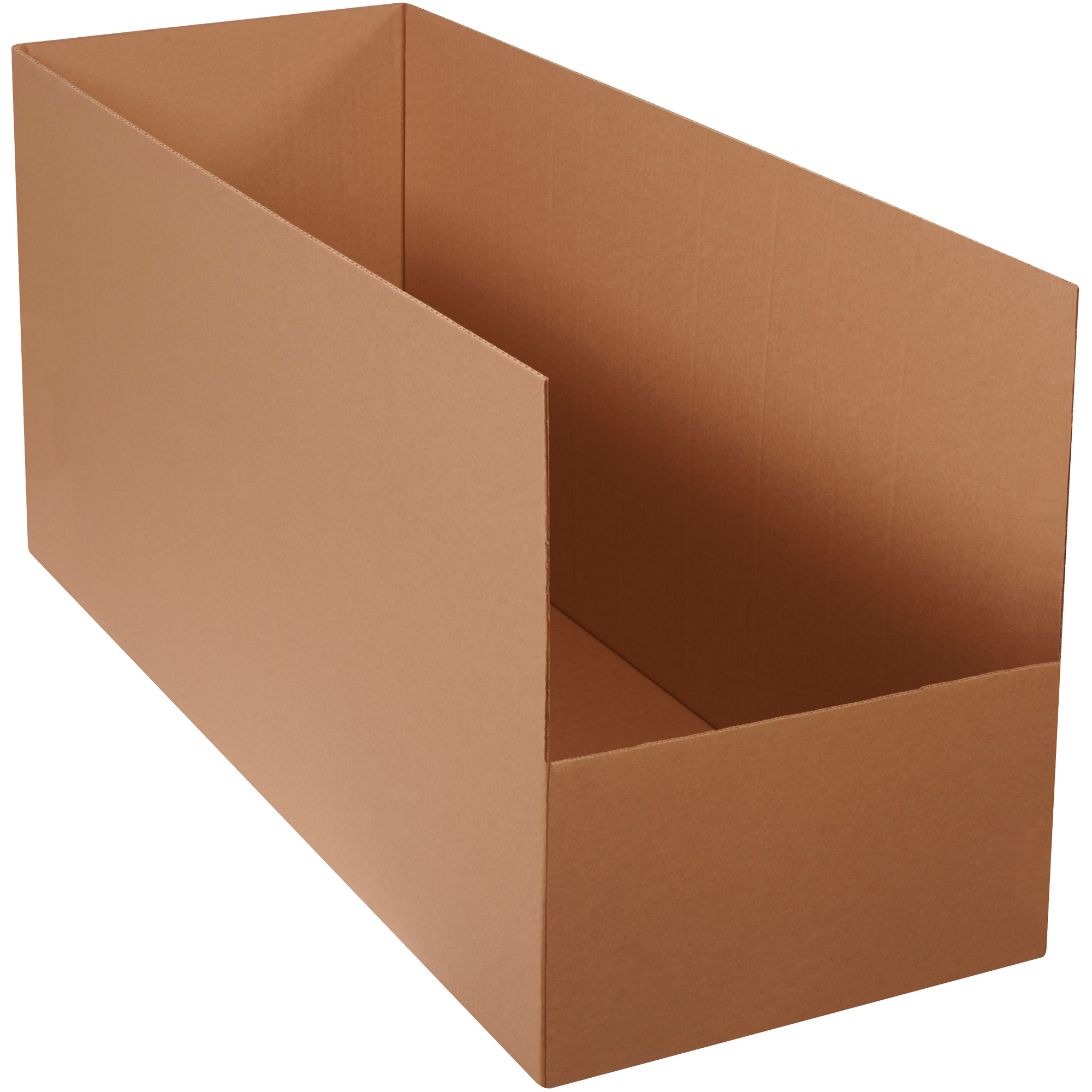 Warehouse Rack Bins, 15" x 42" x 20", Kraft, 10/Bundle; 120/Skid