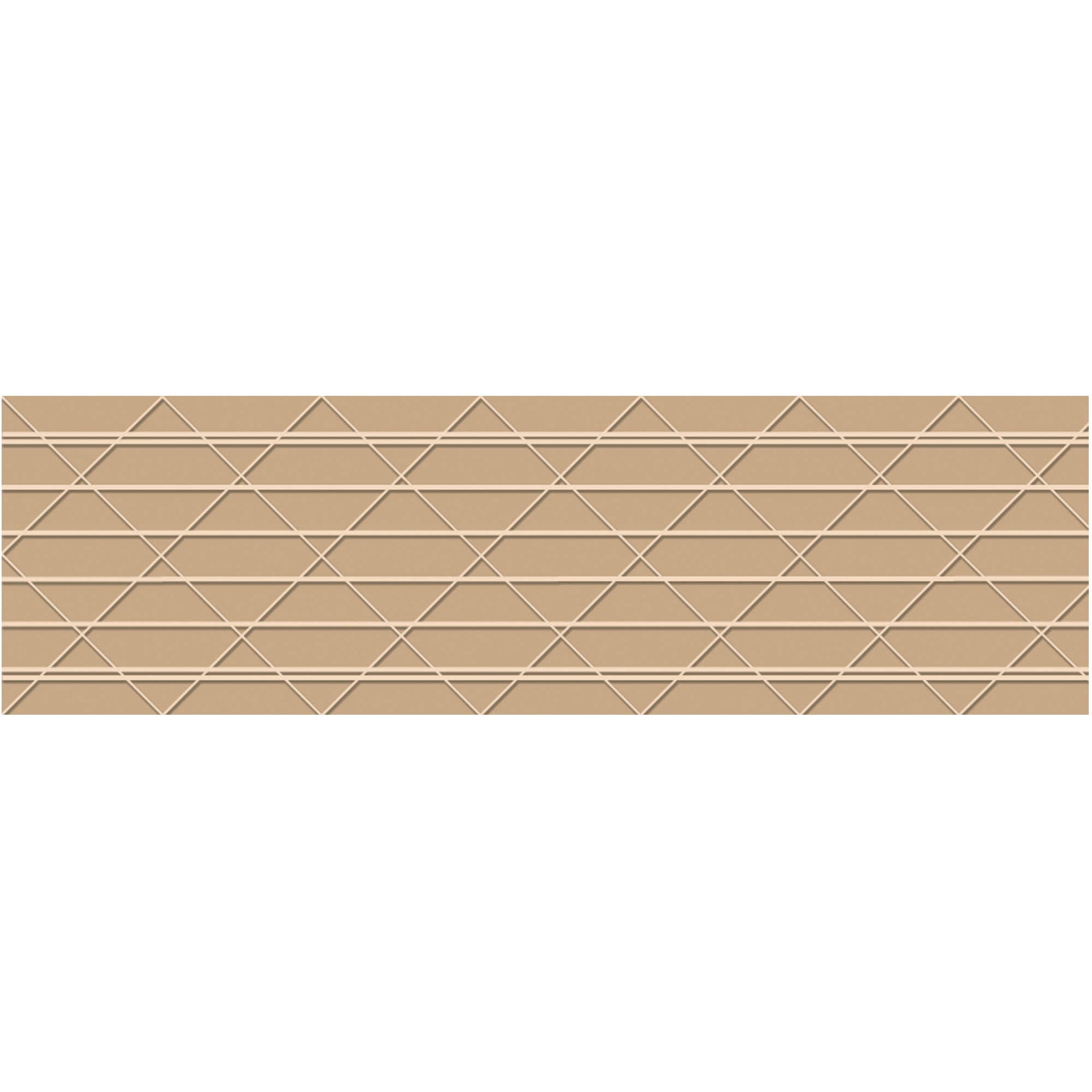 Central™ 260 Reinforced Tape, 7.0 Mil, 3" x 450', Kraft, 10/Case