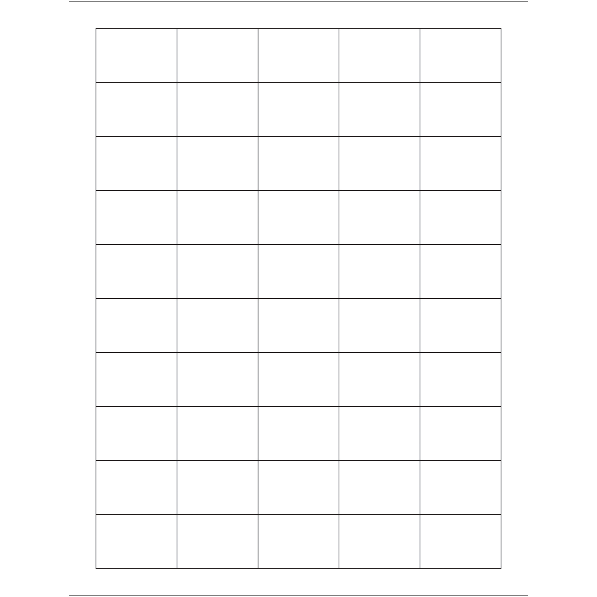 Tape Logic® Removable Rectangle Laser Labels, 1 1/2" x 1", White, 5000/Case