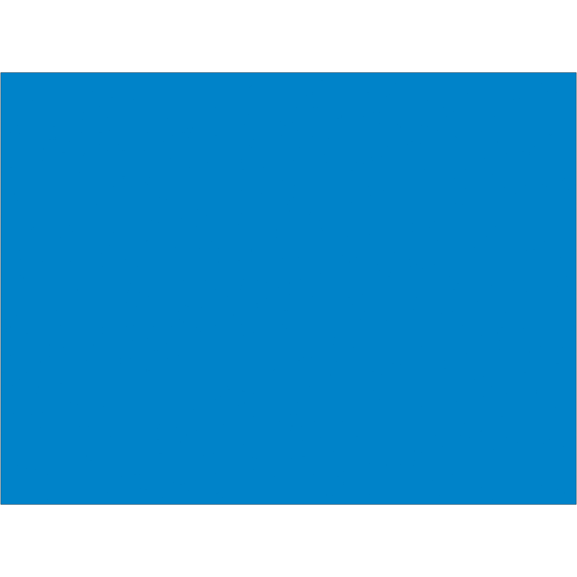 Tape Logic® Inventory Rectangle Labels, 3" x 4", Light Blue, 500/Roll