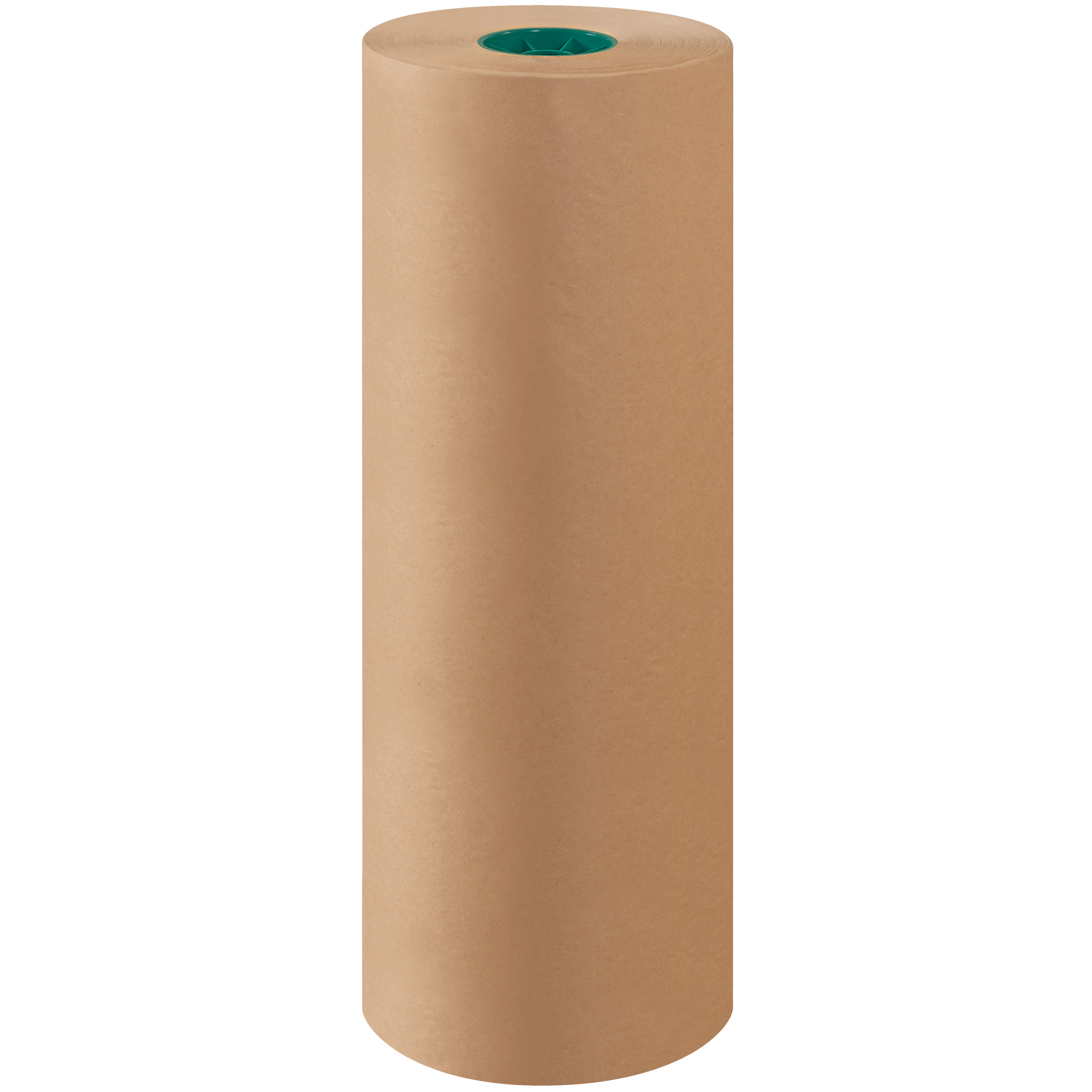 Virgin Kraft Paper Rolls, 30#, 24" x 1200', Kraft, 1/Roll