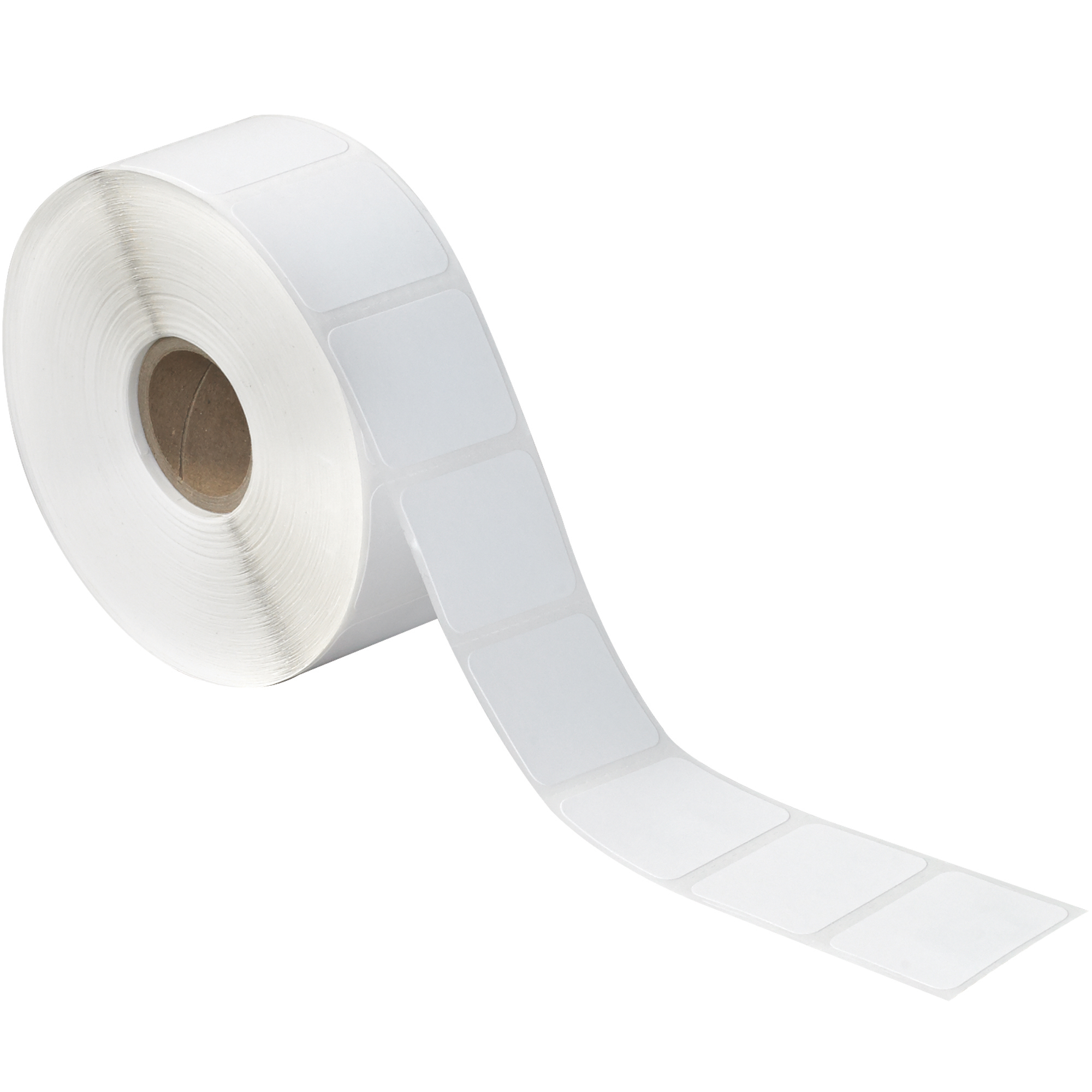 Desktop Direct Thermal Transfer Labels, 1 1/4" x 1", White, 12/Case