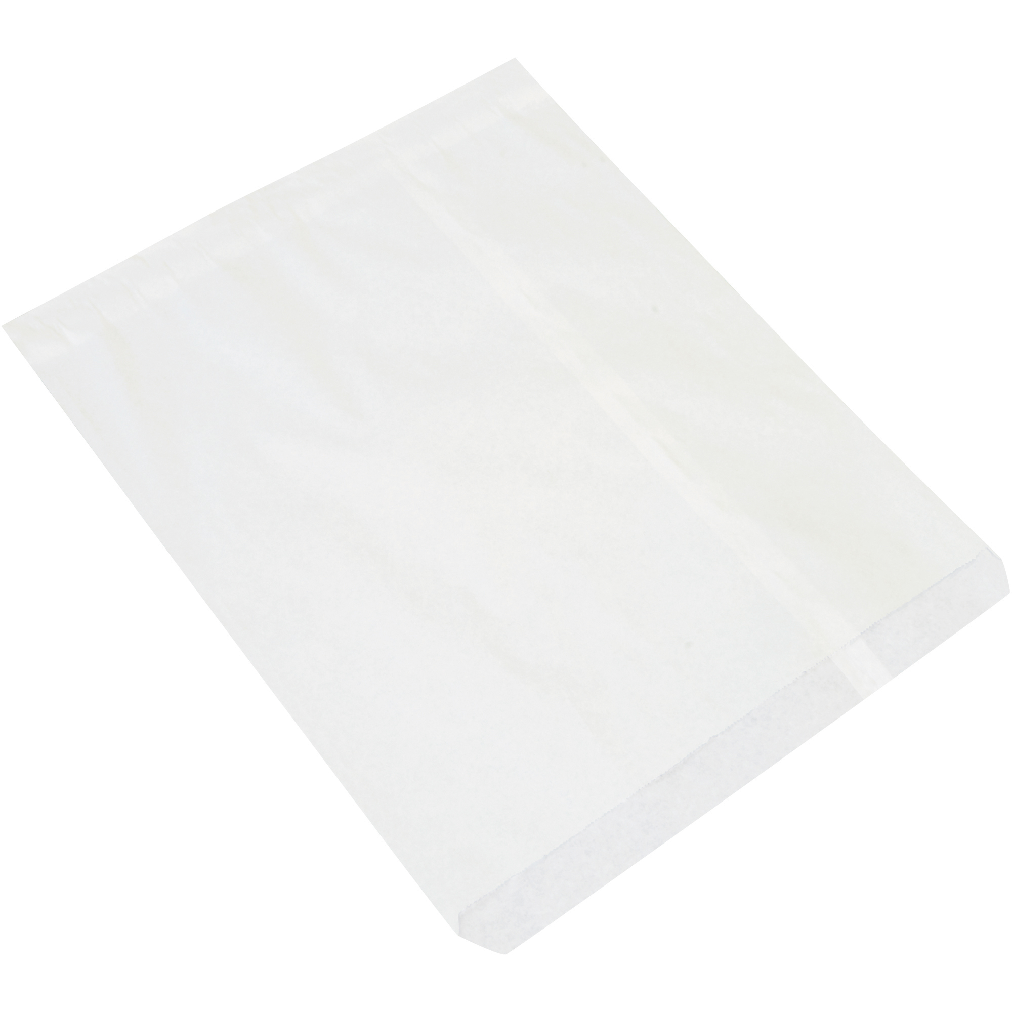 Flat Merchandise Bags, 15" x 18", White, 500/Case