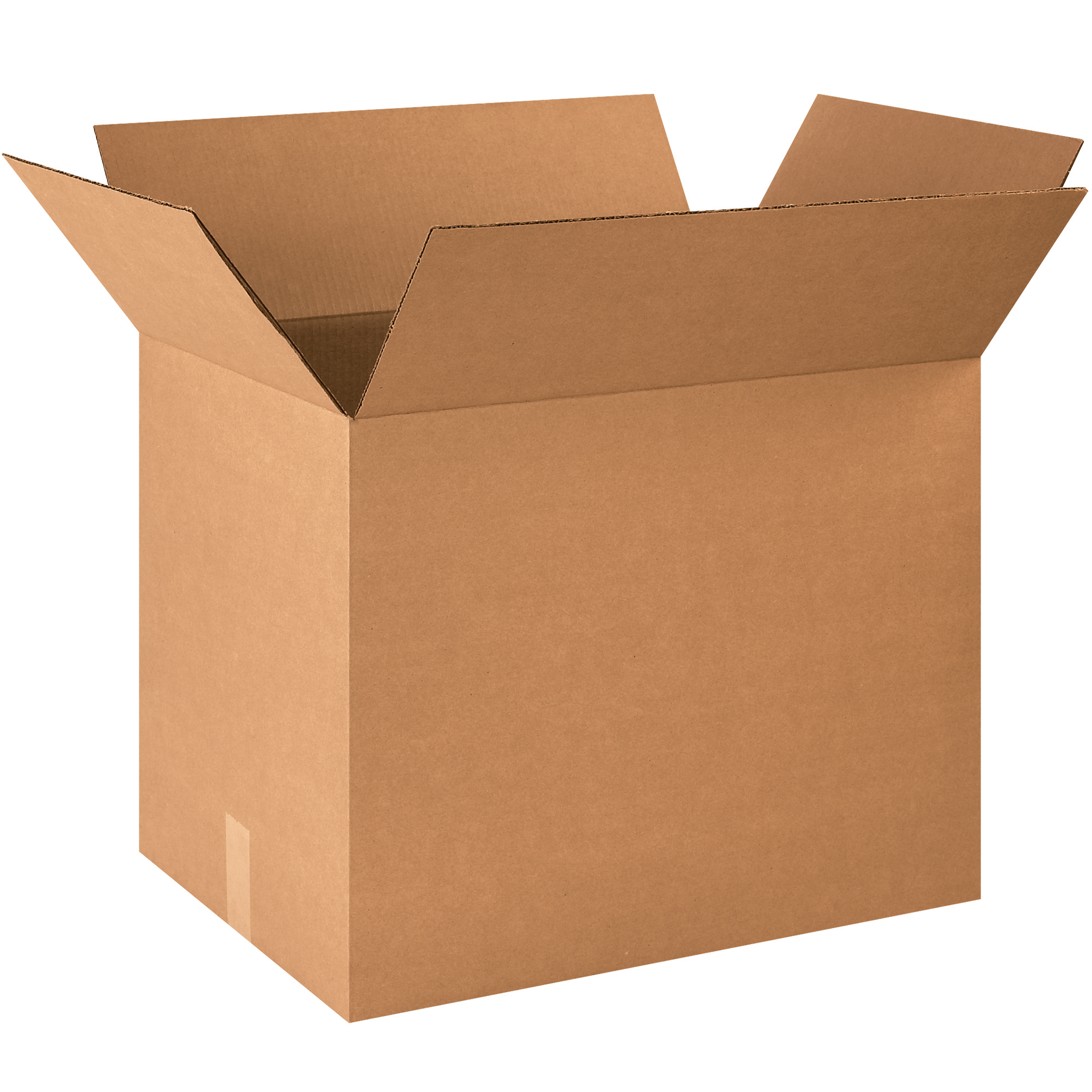 Corrugated Boxes, 23" x 16" x 18 5/8", Kraft, 15/Bundle; 120/Skid