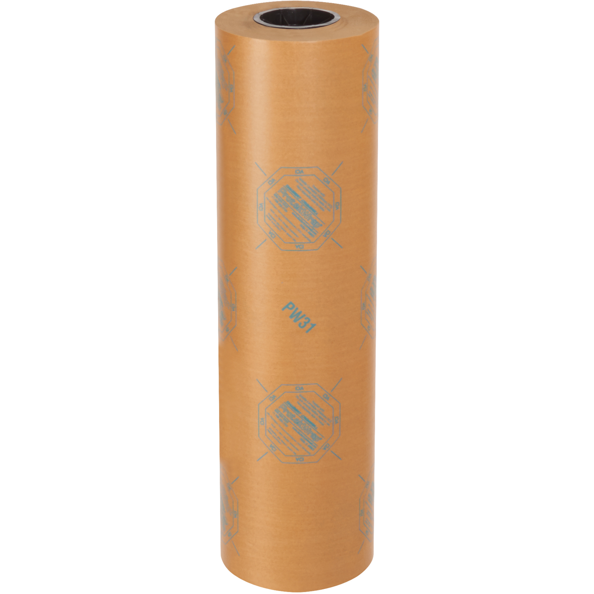 VCI Paper, Waxed Industrial Rolls, 30#, 24" x 200 yds., Kraft, 1/Case