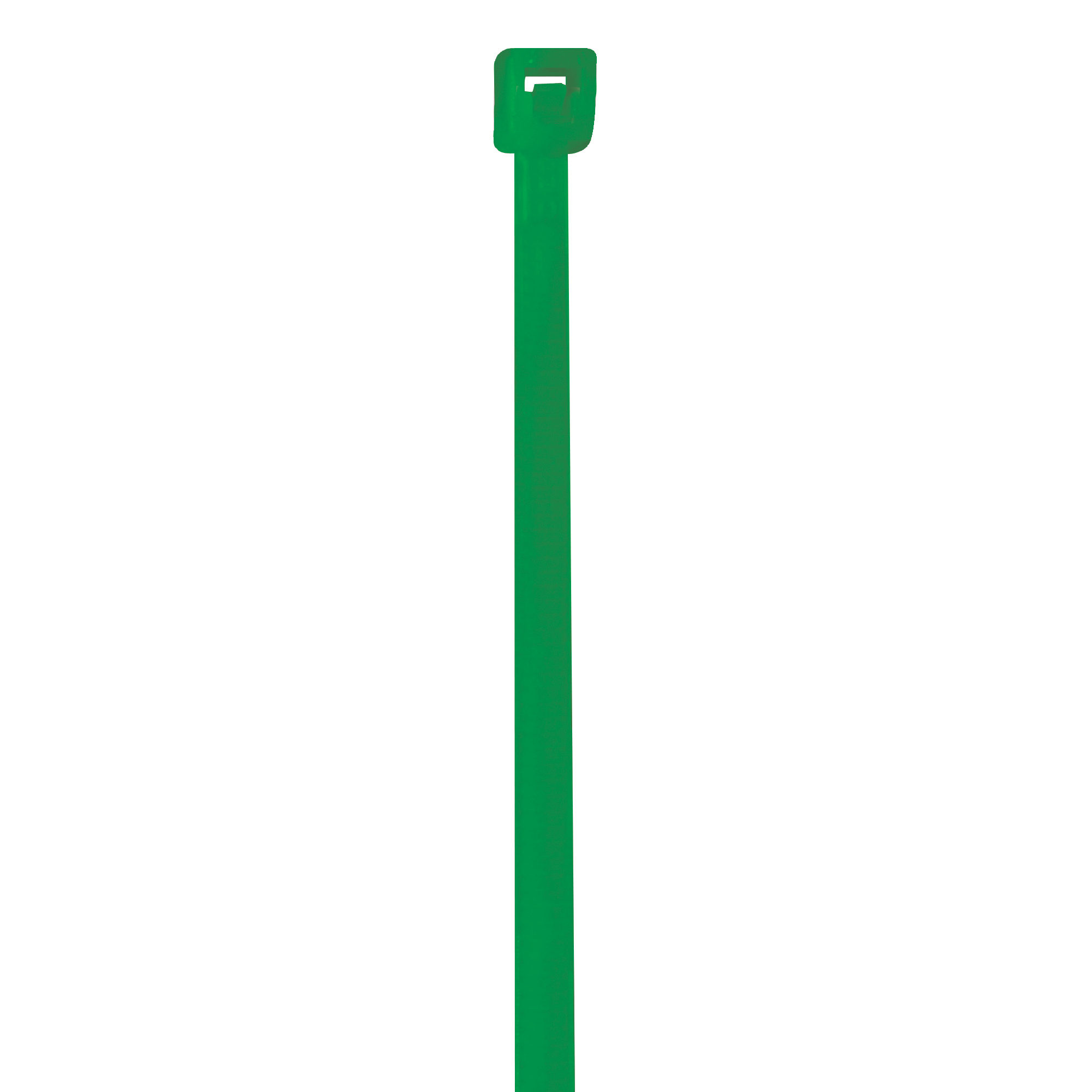 Colored Cable Ties, 18#, 4", Green, 1000/Case