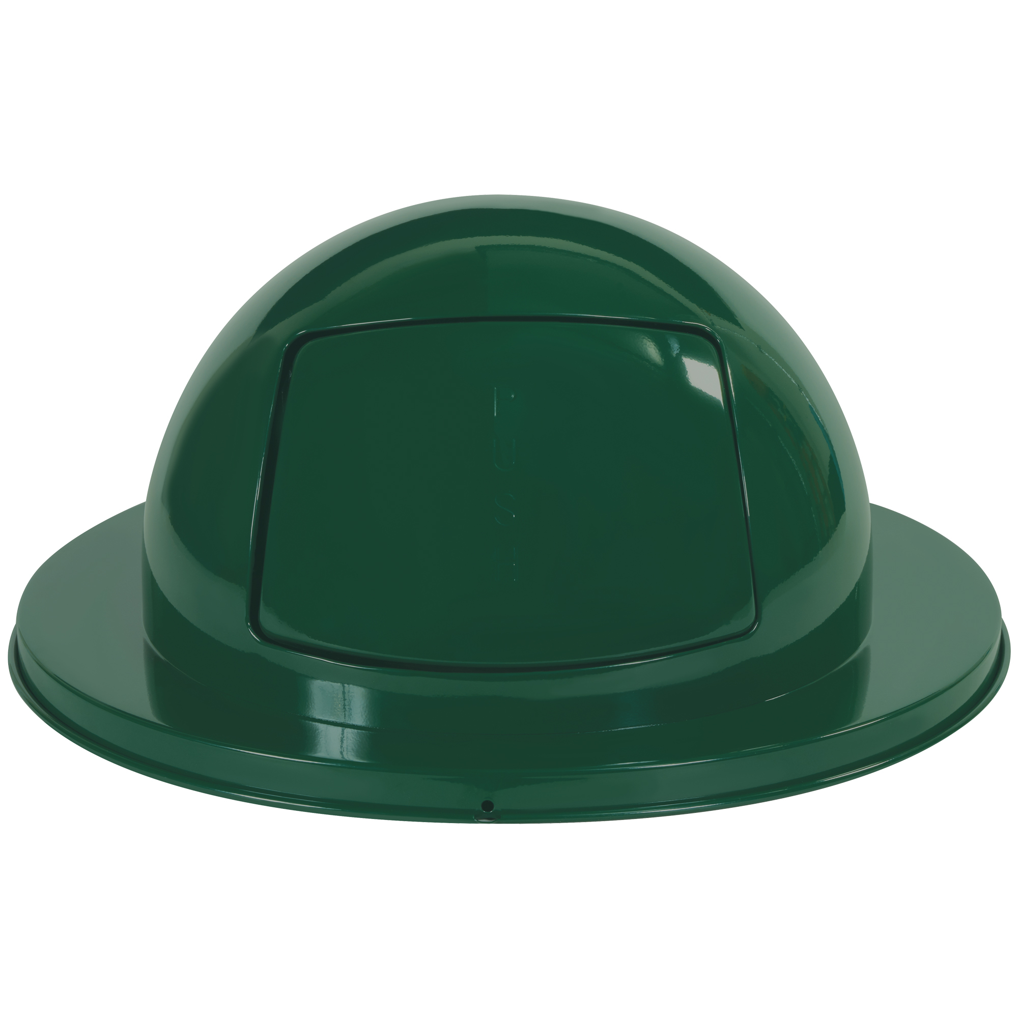 Rubbermaid® Brute® Steel Dome Lid, 55 Gallon, 11" x 25", Green, 1/Each