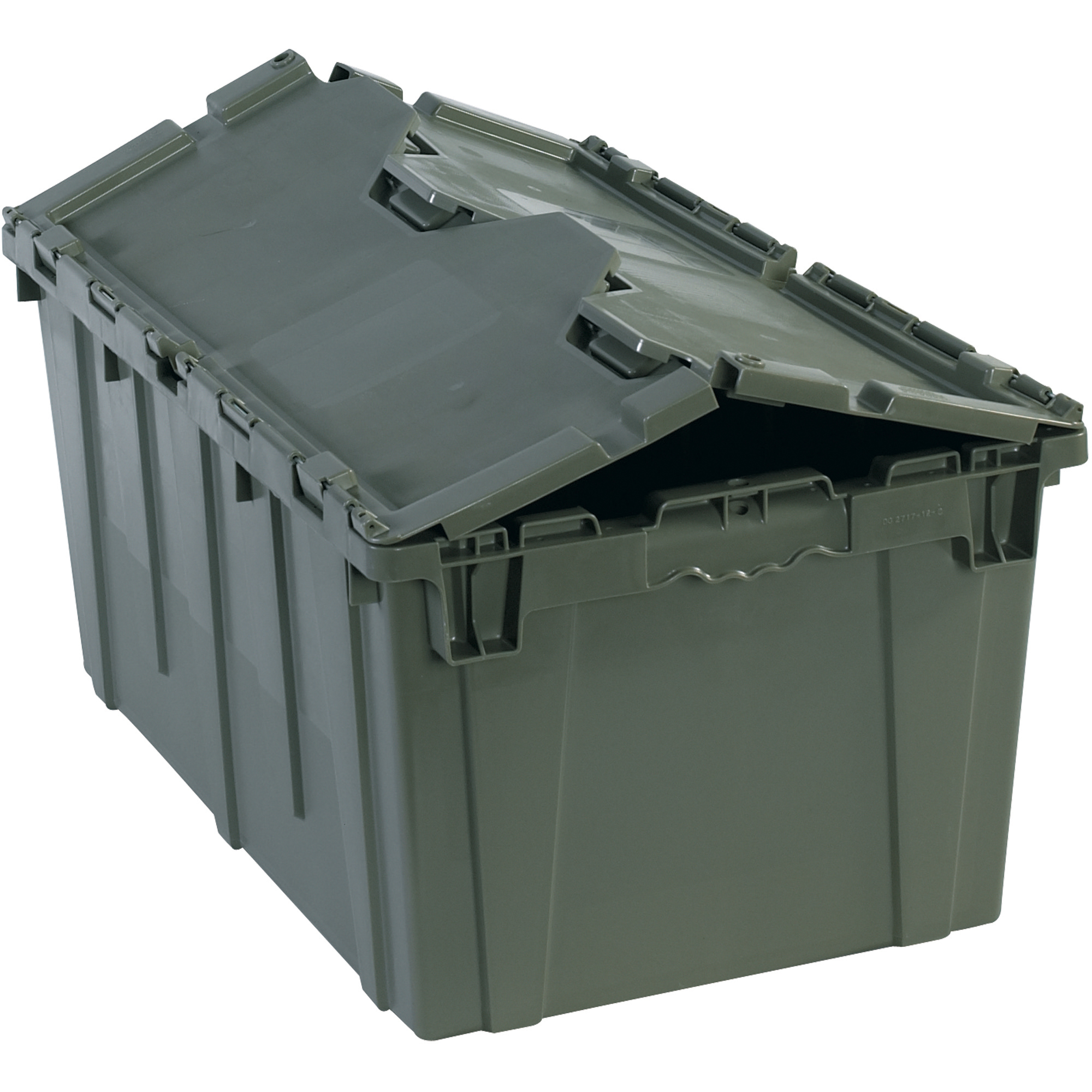 Round Trip Tote, 25 3/4" x 16" x 12 1/2", Gray, 1/Each