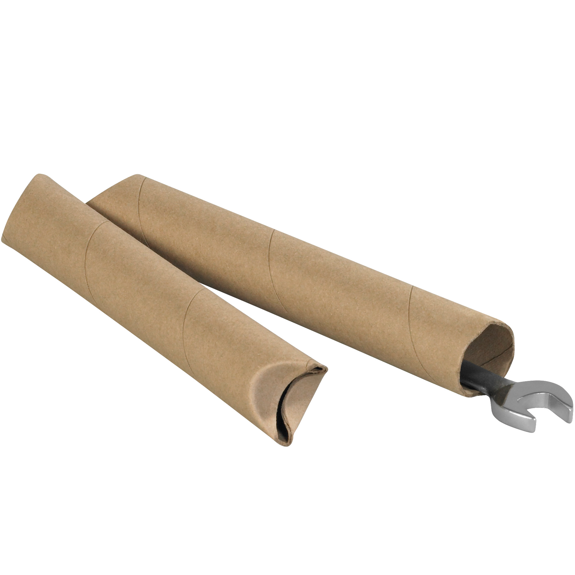 1 1/2 x 32" Kraft Crimped End Tubes 70 PER CASE