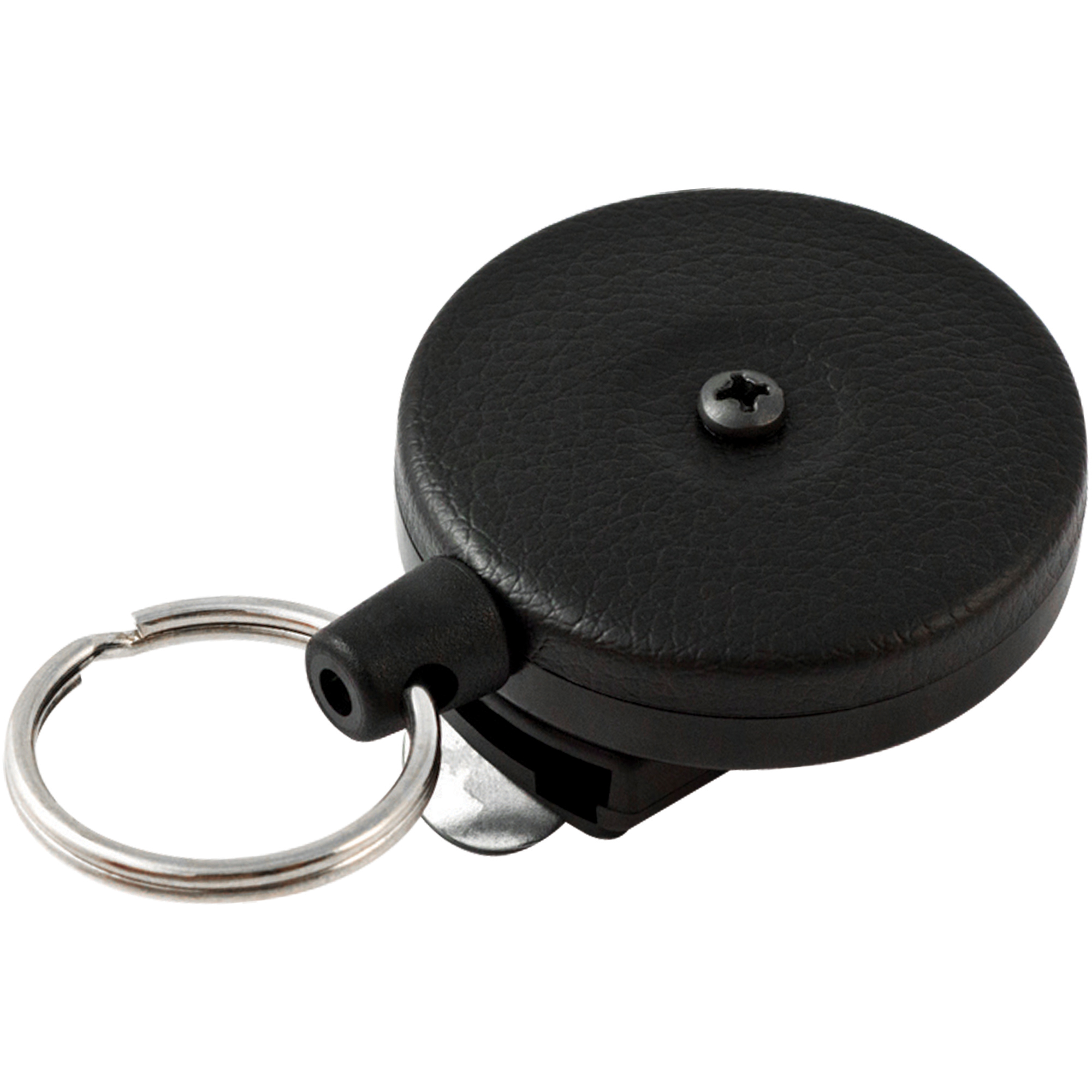 Spinner™ Heavy Duty Retractable Key Holder, Black, 2/Case